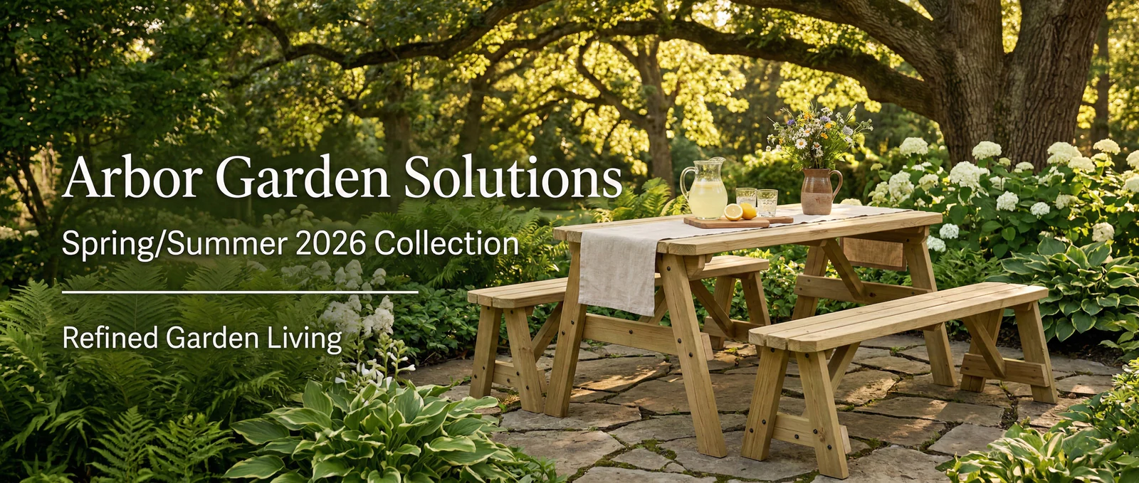 Masterfully Crafted Eco-Friendly Garden Furniture