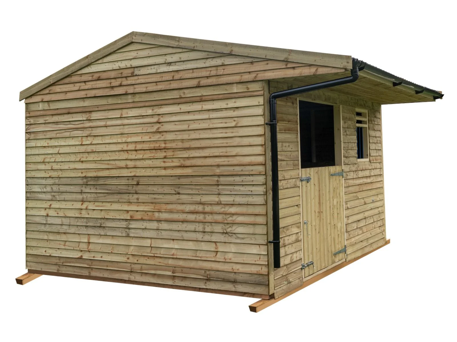 12ft x 12ft Mobile Animal Field Shelter With Overhang and Guttering V.3 - Image 6