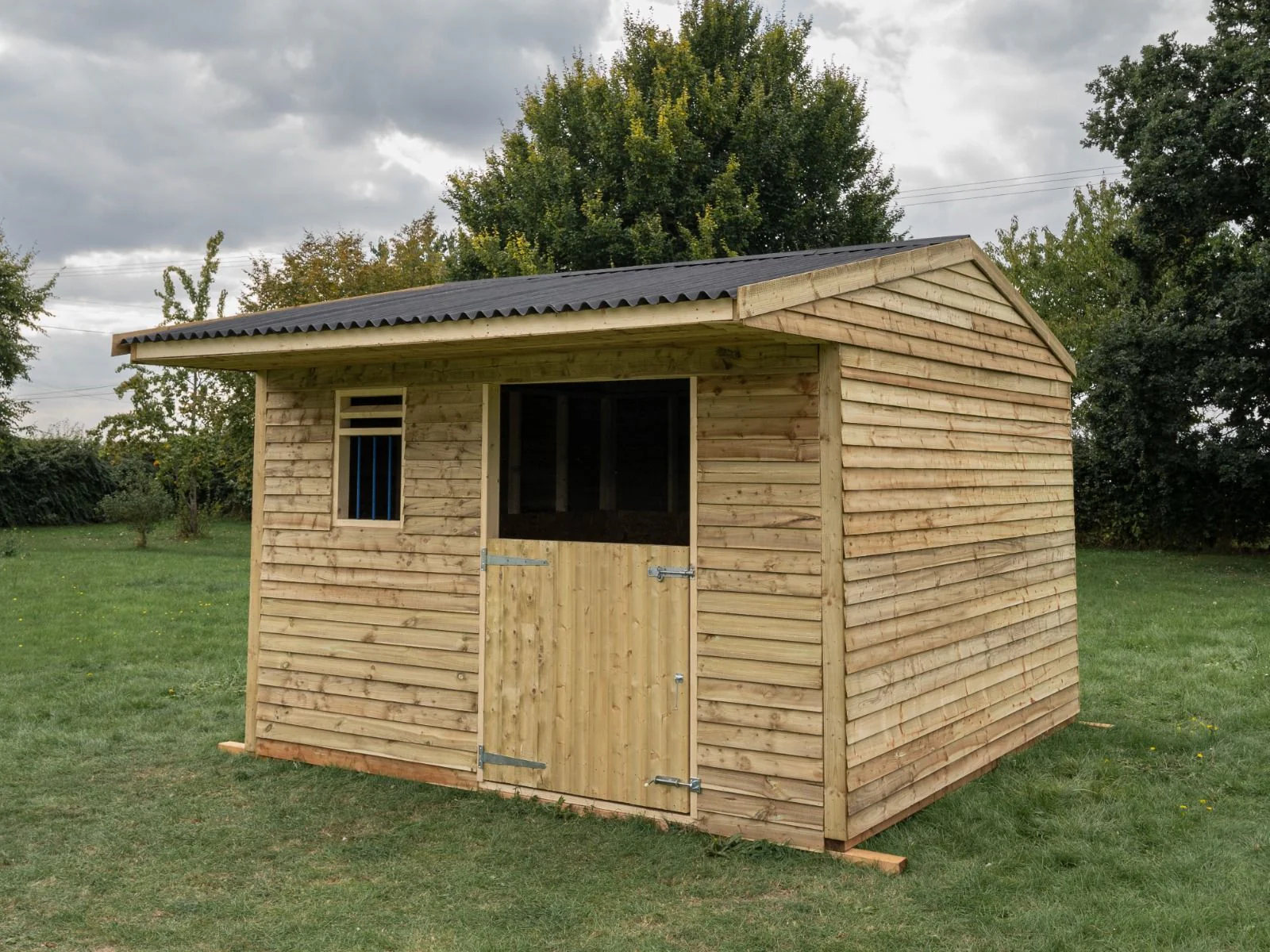 12ft x 12ft Mobile Animal Field Shelter With Overhang V.3 - Image 6