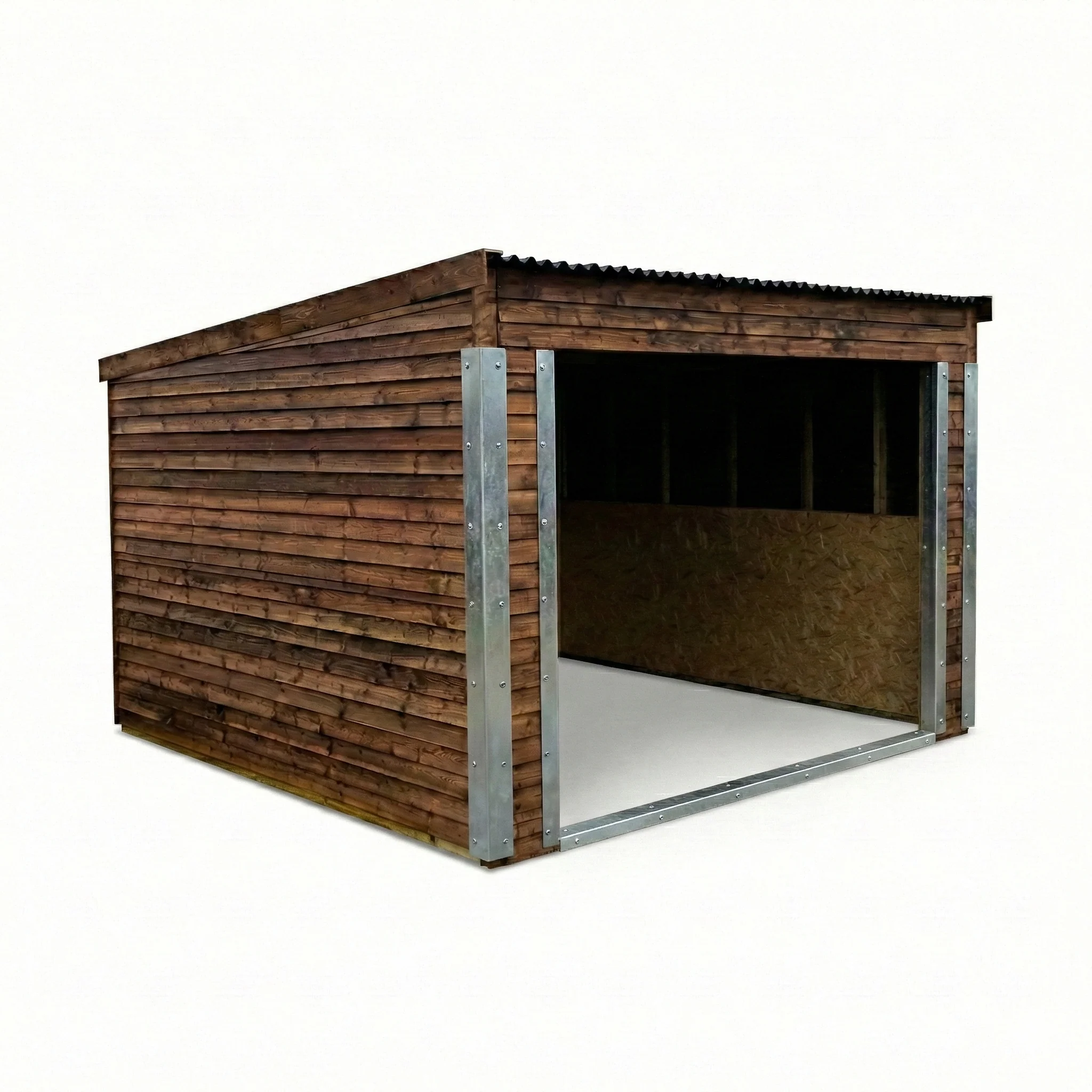 12ft x 12ft Open Front Mobile Animal Field Shelter V.2 - Image 7