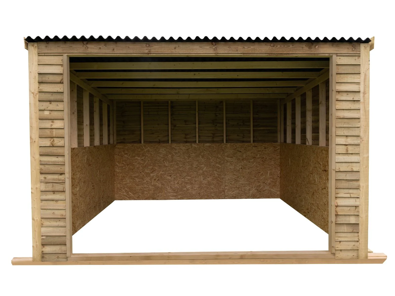 12ft x 12ft Open Front Mobile Animal Field Shelter V.2 - Image 9
