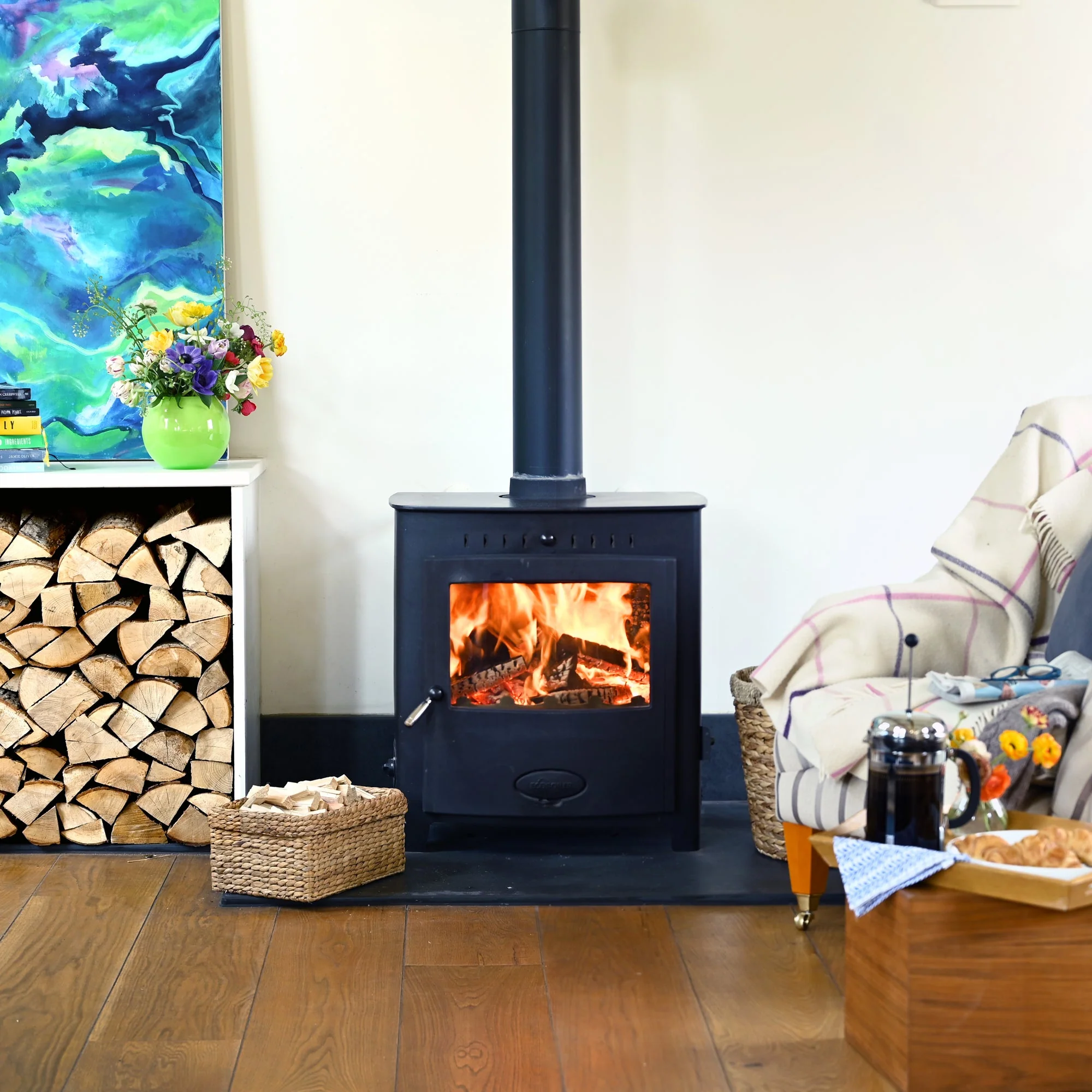500kg Kiln Dried 8" Short Ash Hardwood Logs - Image 4