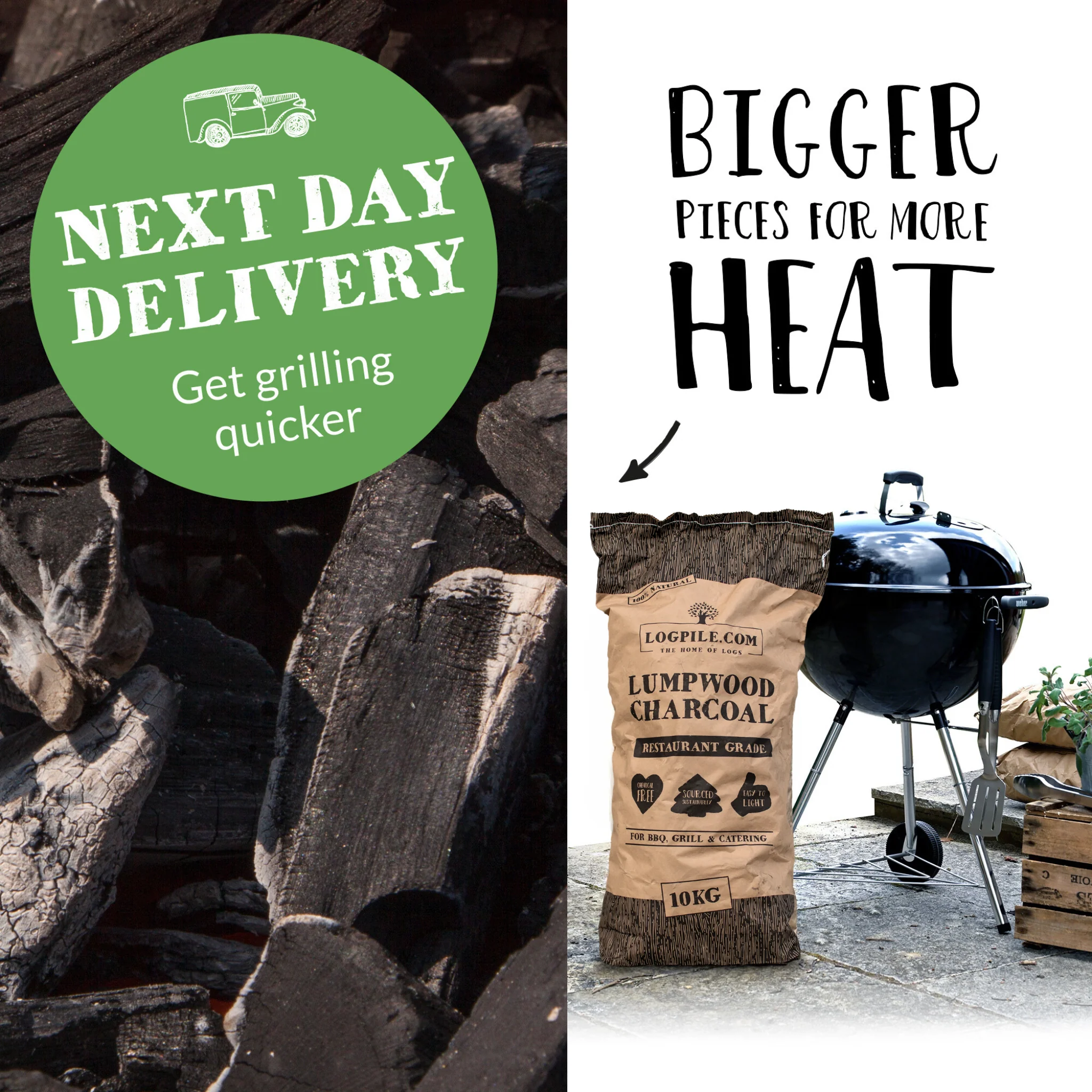 5kg Restaurant Grade Lumpwood Charcoal - Image 4