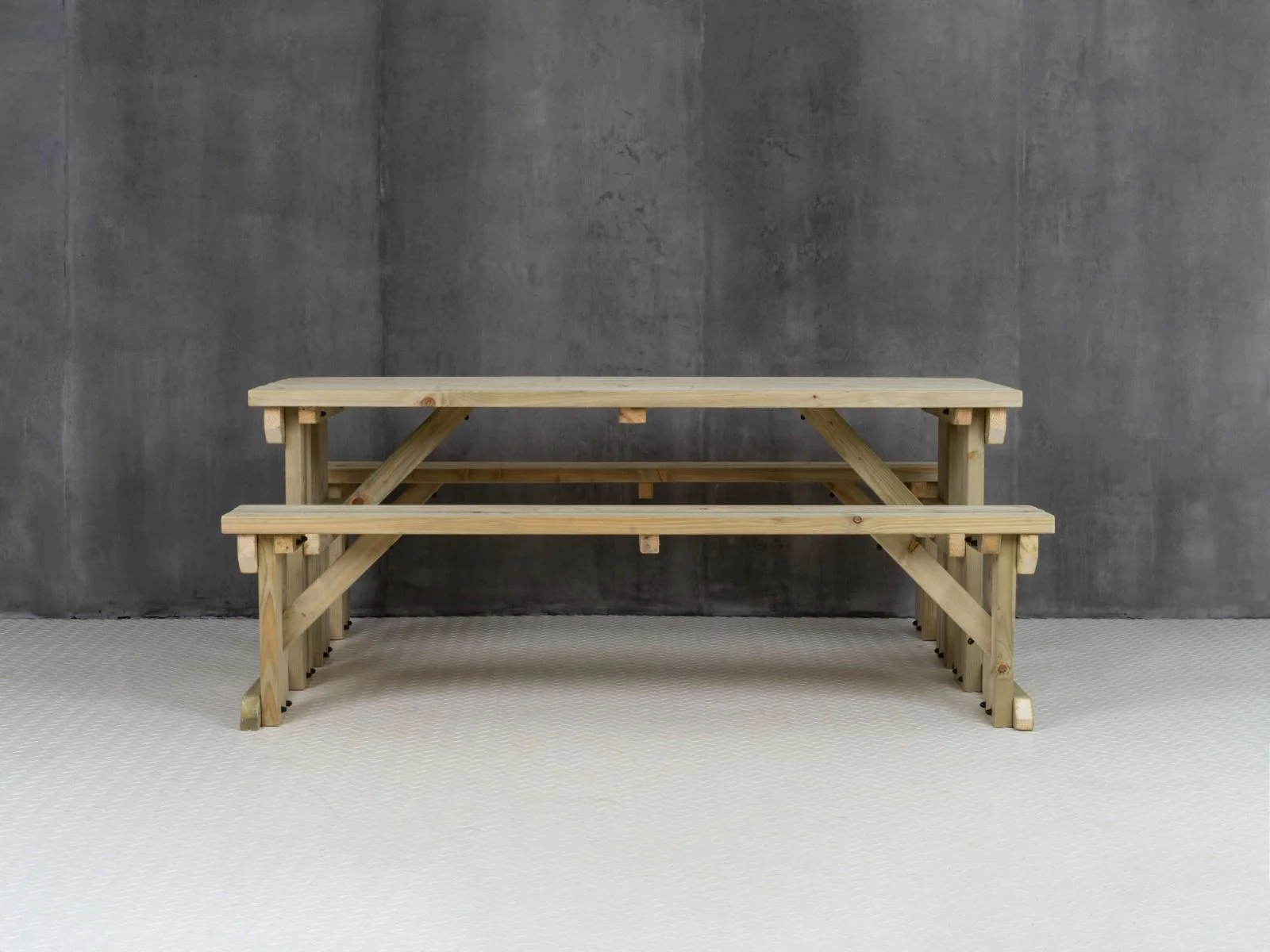 Abies Picnic Table and Benches Set - Image 14
