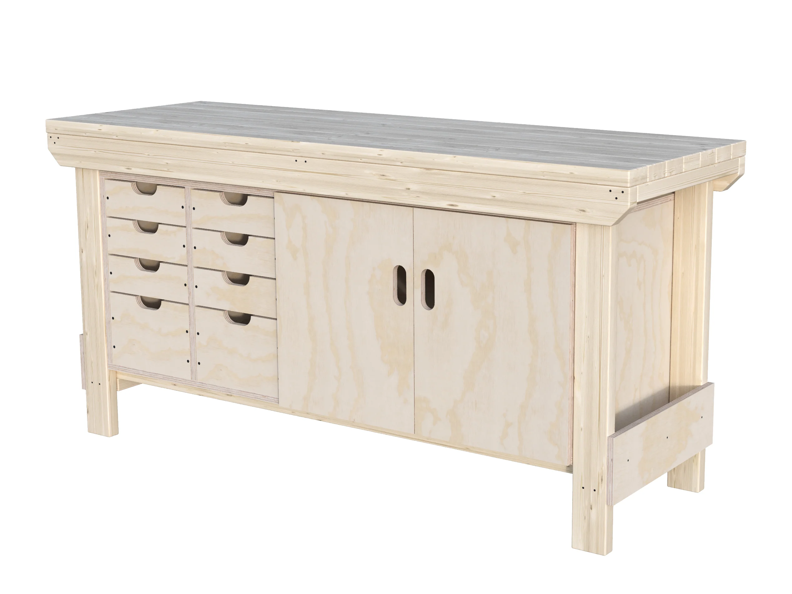 Acorn Heavy-duty Cupboard Workbench (V.1) - Image 10