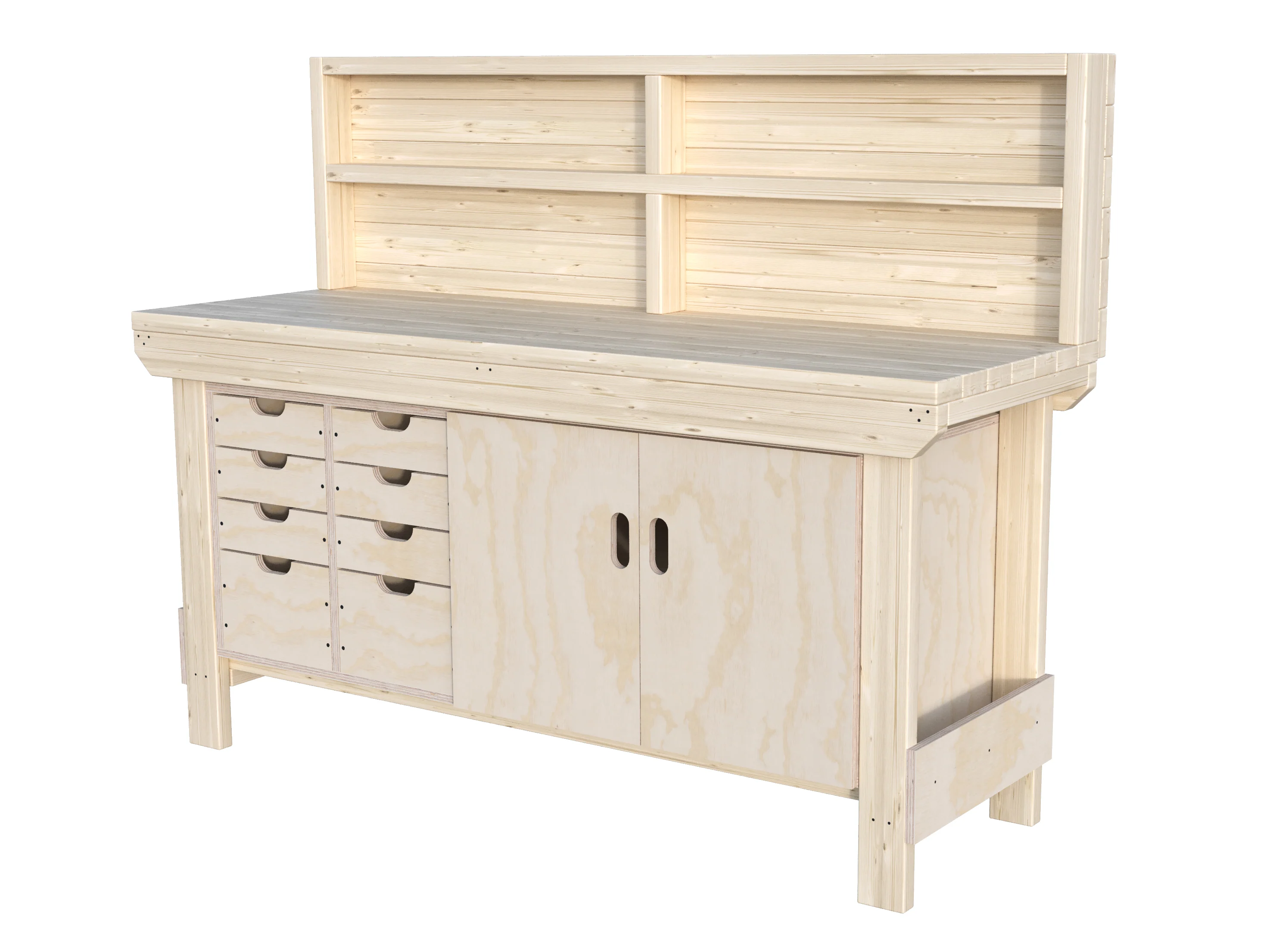 Acorn Heavy-duty Cupboard Workbench (V.1) - Image 21