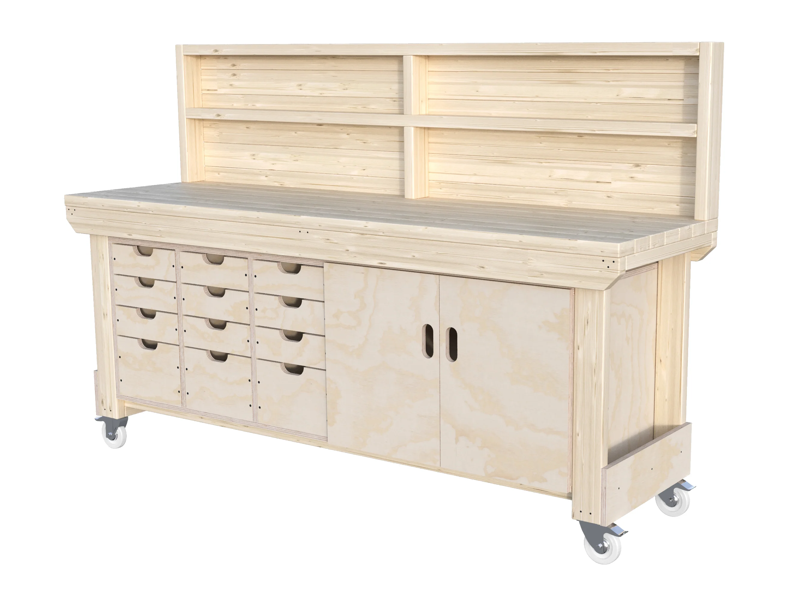 Acorn Heavy-duty Cupboard Workbench (V.1) - Image 22