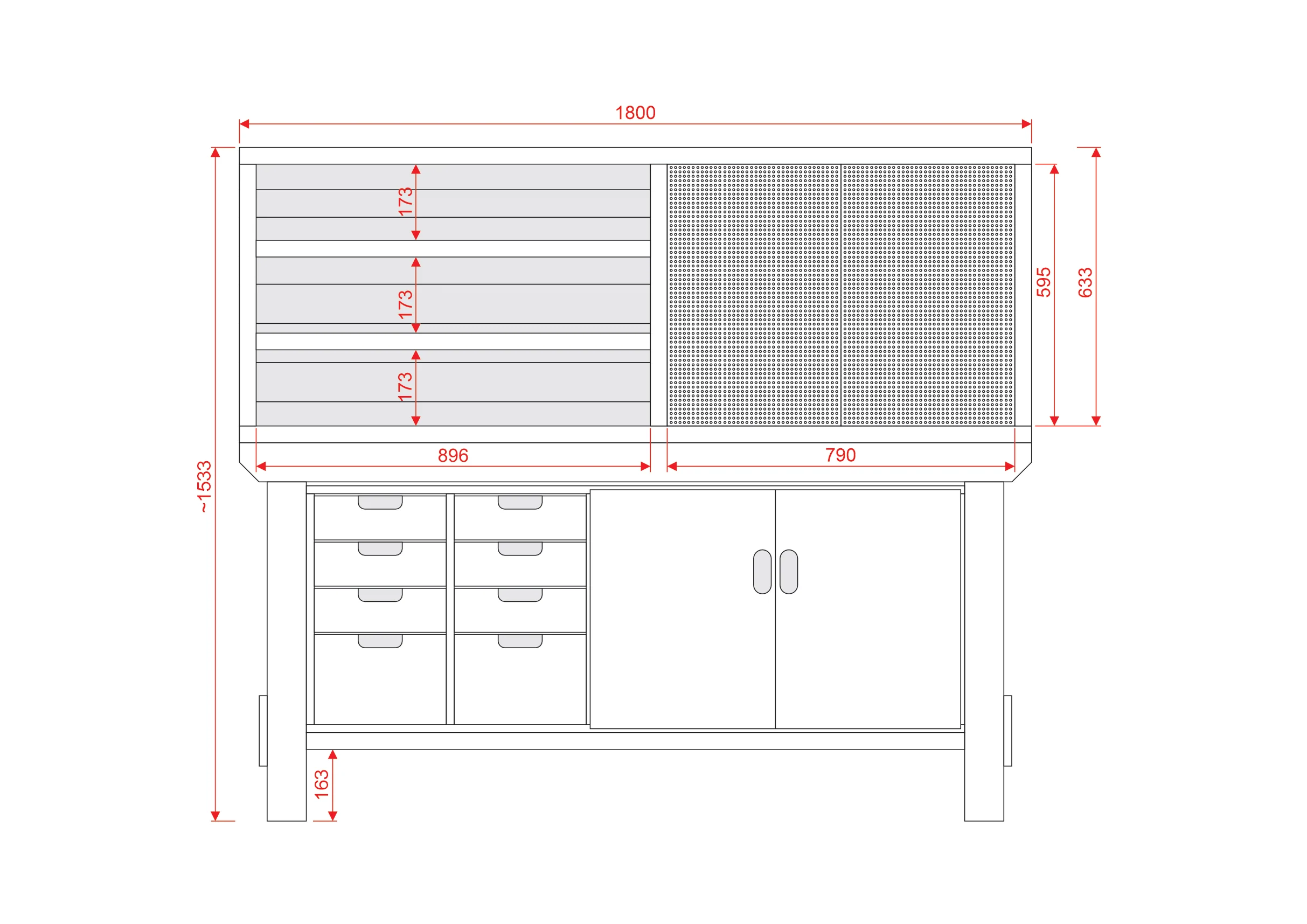 Acorn Heavy-duty Cupboard Workbench (V.1) - Image 35