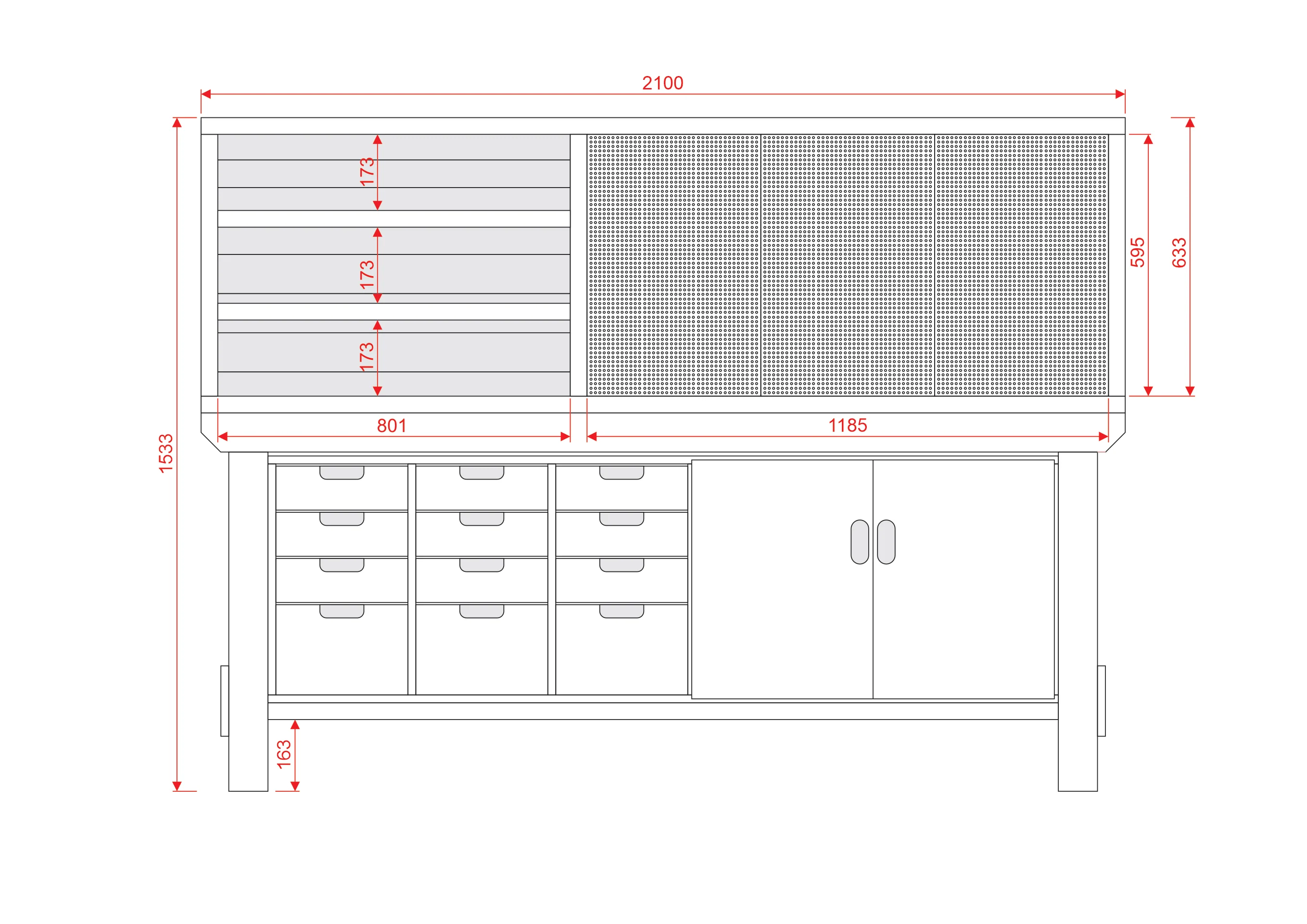 Acorn Heavy-duty Cupboard Workbench (V.1) - Image 39