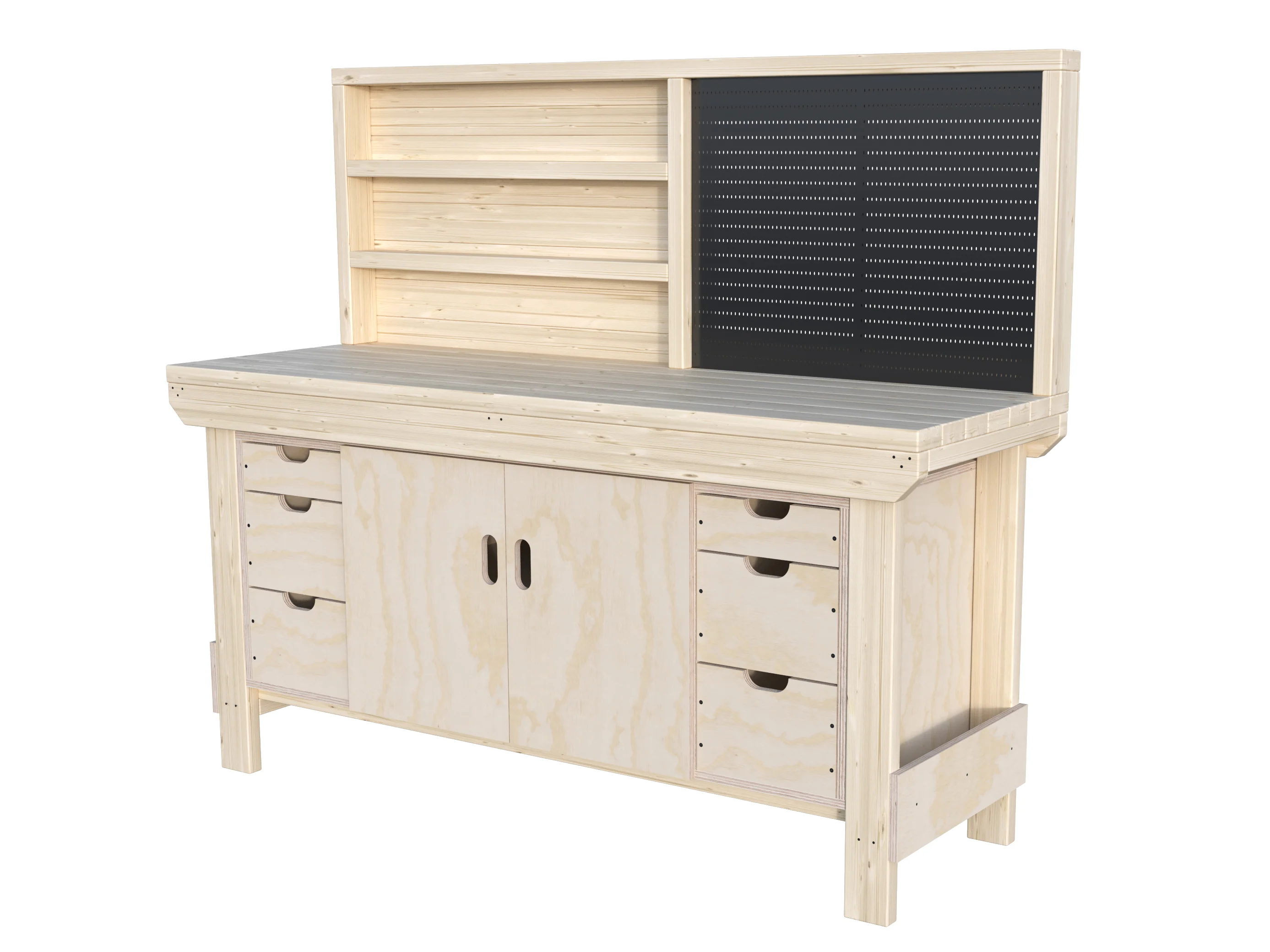 Acorn Heavy-duty Cupboard Workbench (V.3) - Image 3