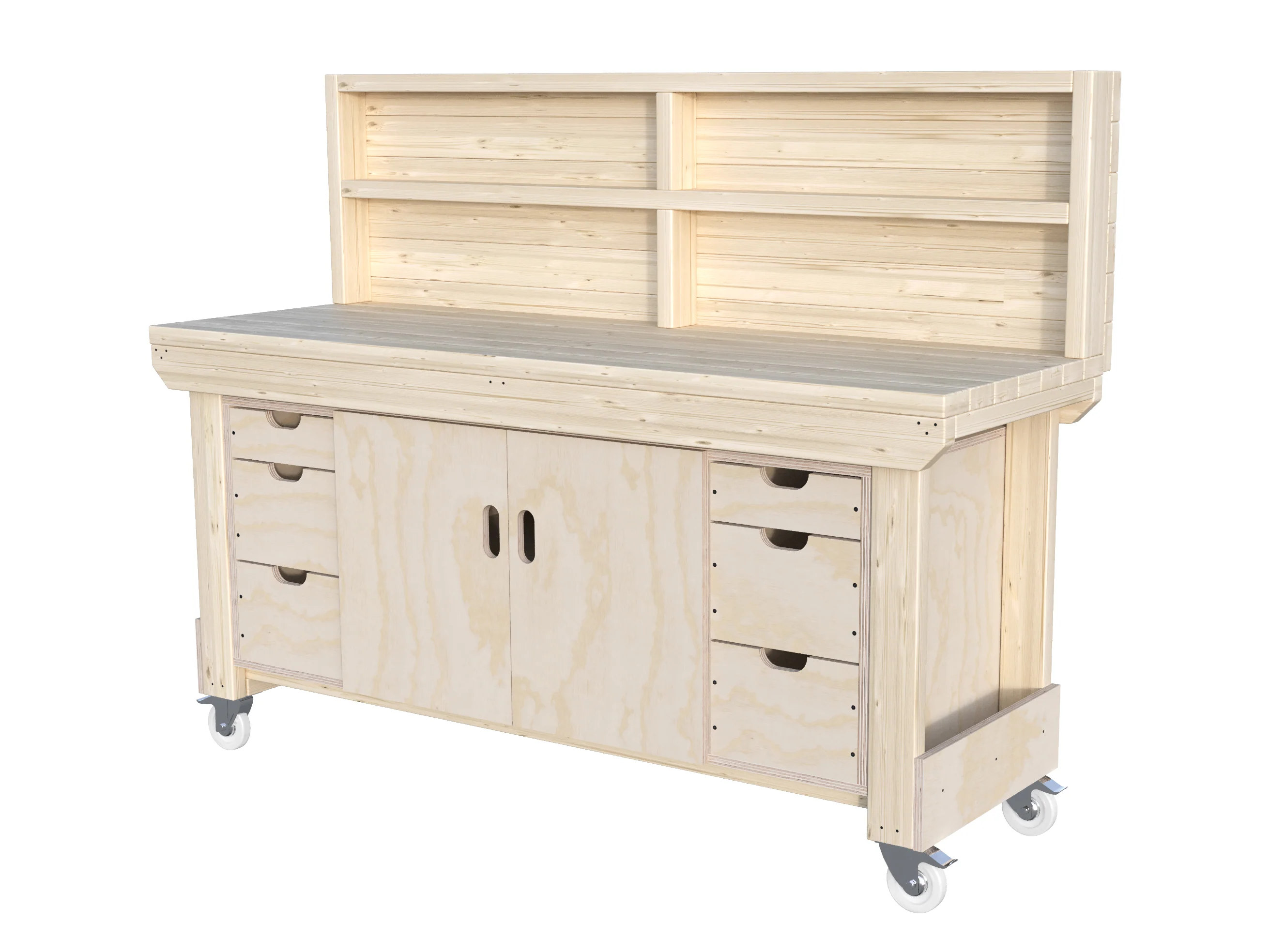 Acorn Heavy-duty Cupboard Workbench (V.3) - Image 5