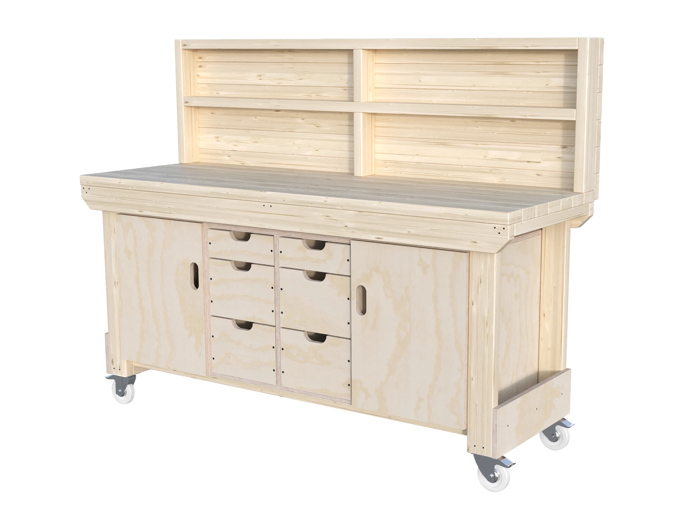 Acorn Heavy-duty Cupboard Workbench (V.5) - Image 12