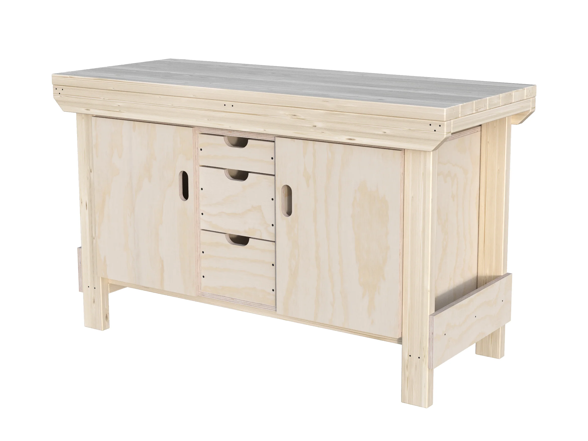 Acorn Heavy-duty Cupboard Workbench (V.5) - Image 18
