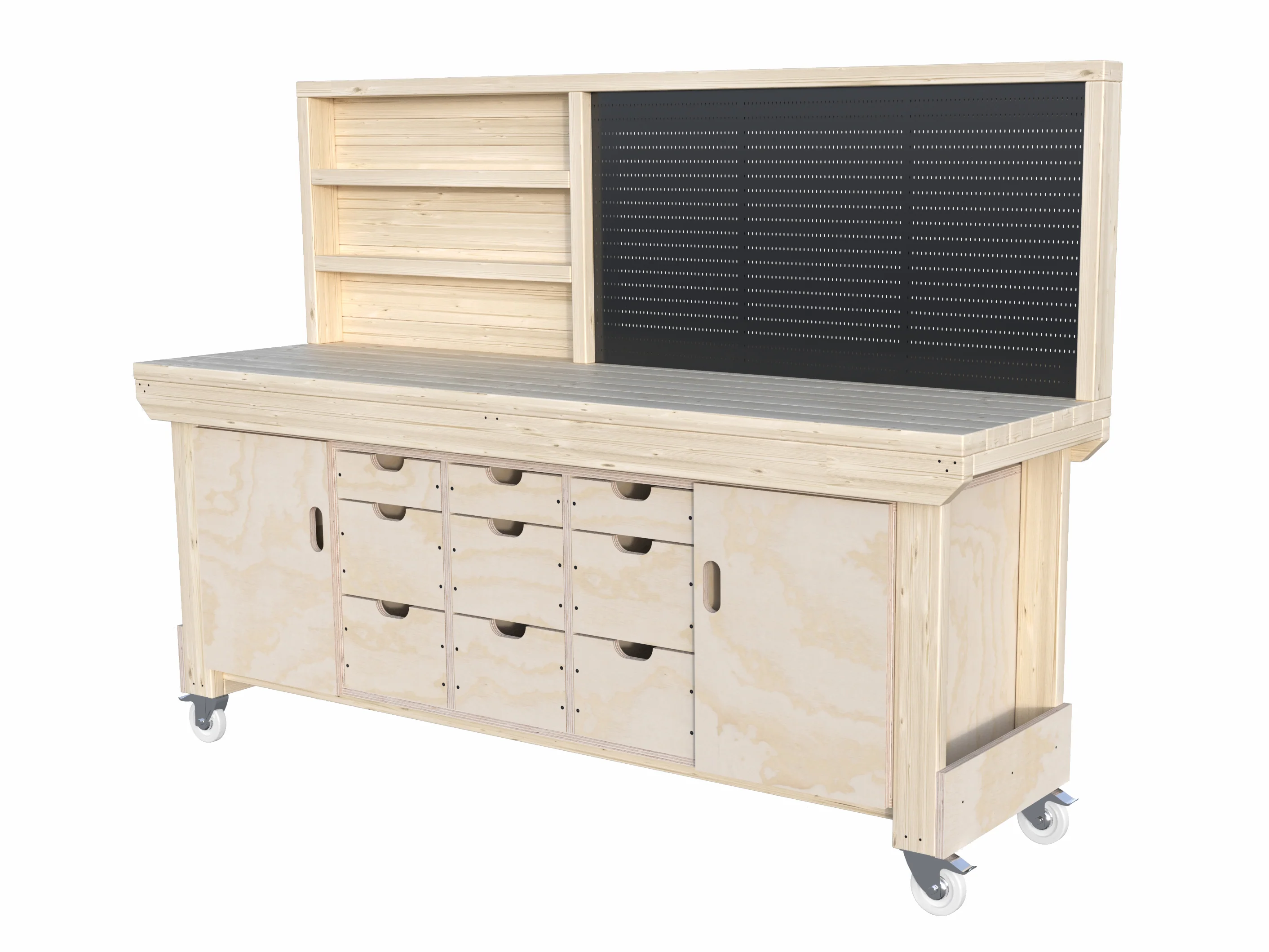 Acorn Heavy-duty Cupboard Workbench (V.5) - Image 26