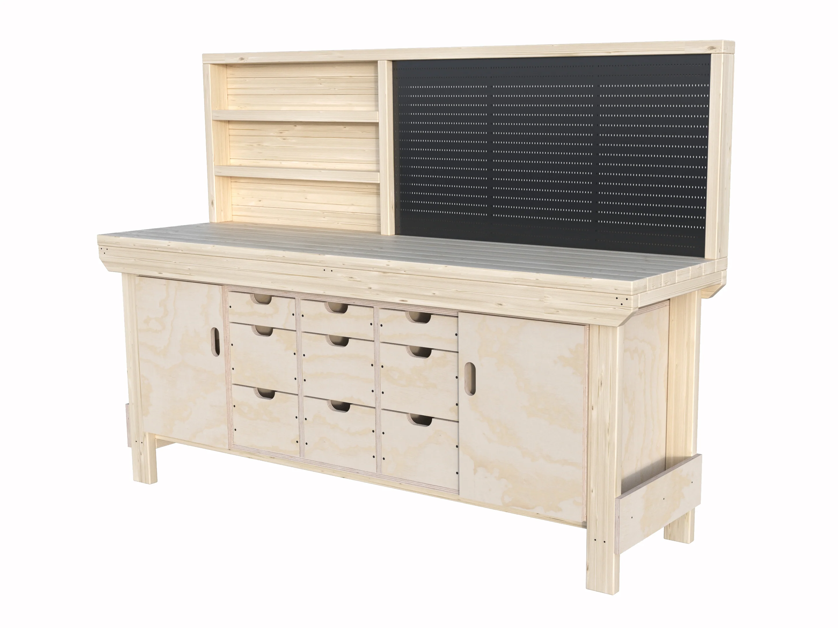Acorn Heavy-duty Cupboard Workbench (V.5) - Image 27