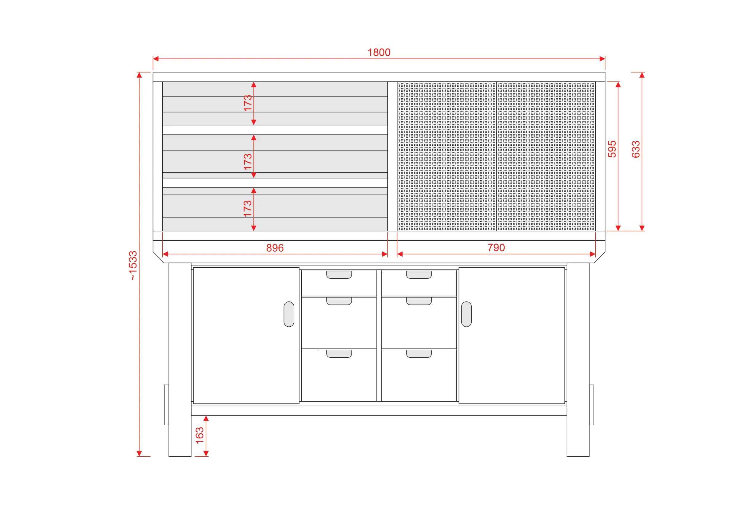 Acorn Heavy-duty Cupboard Workbench (V.5) - Image 29