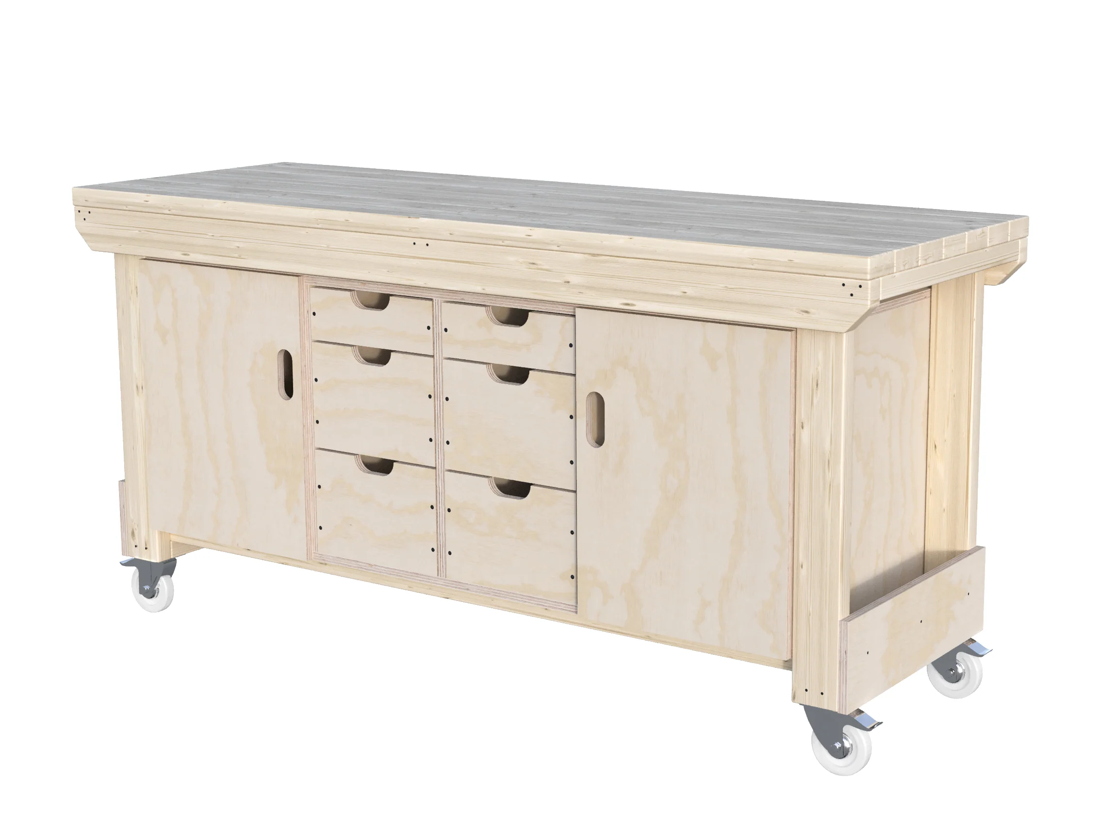 Acorn Heavy-duty Cupboard Workbench (V.5) - Image 3