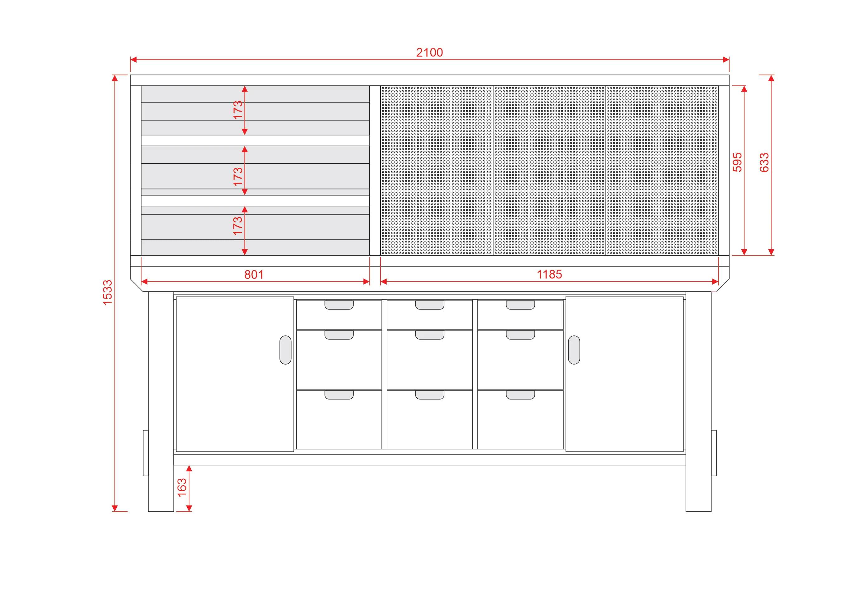 Acorn Heavy-duty Cupboard Workbench (V.5) - Image 30