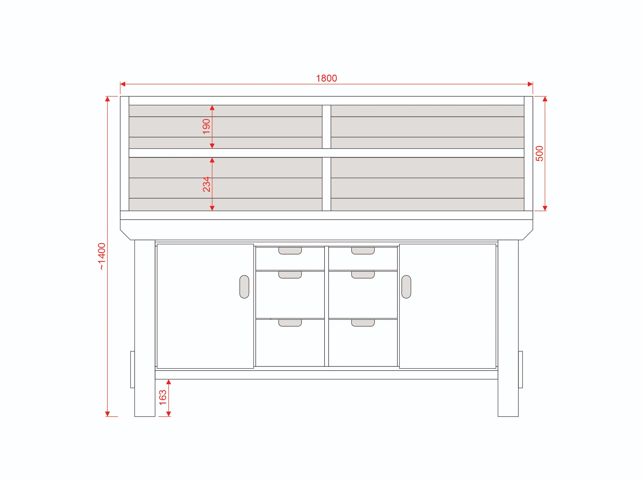Acorn Heavy-duty Cupboard Workbench (V.5) - Image 31