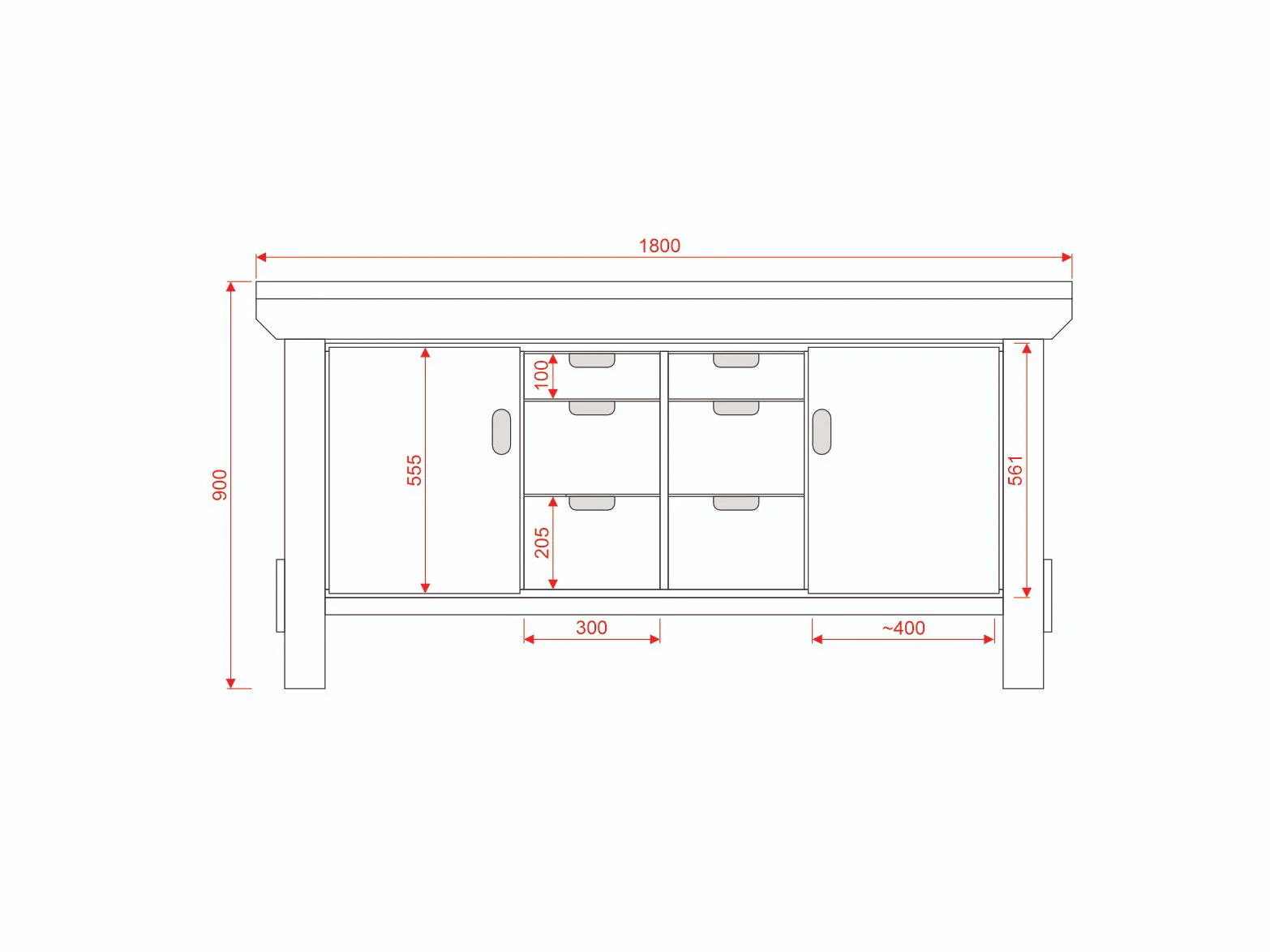 Acorn Heavy-duty Cupboard Workbench (V.5) - Image 5