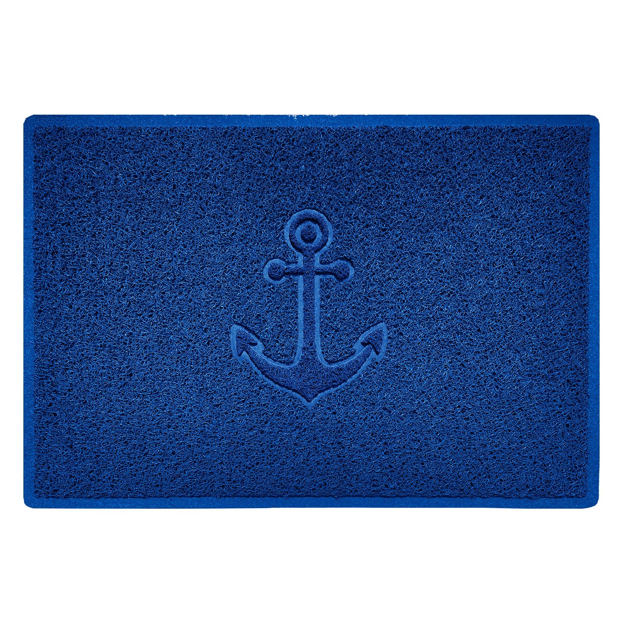 "Anchors Away" Grey Spaghetti Door Mat - Image 20