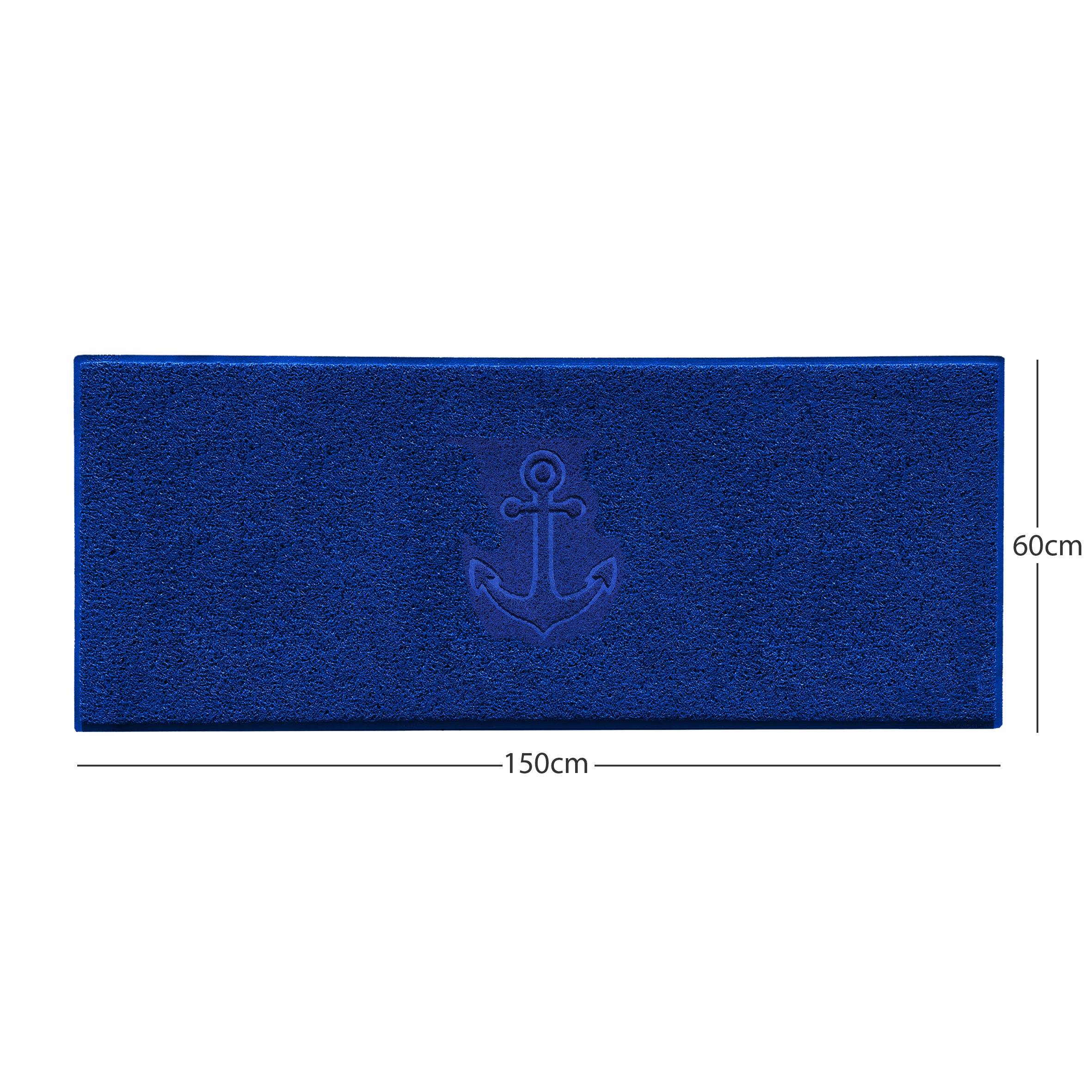 "Anchors Away" Grey Spaghetti Door Mat - Image 21