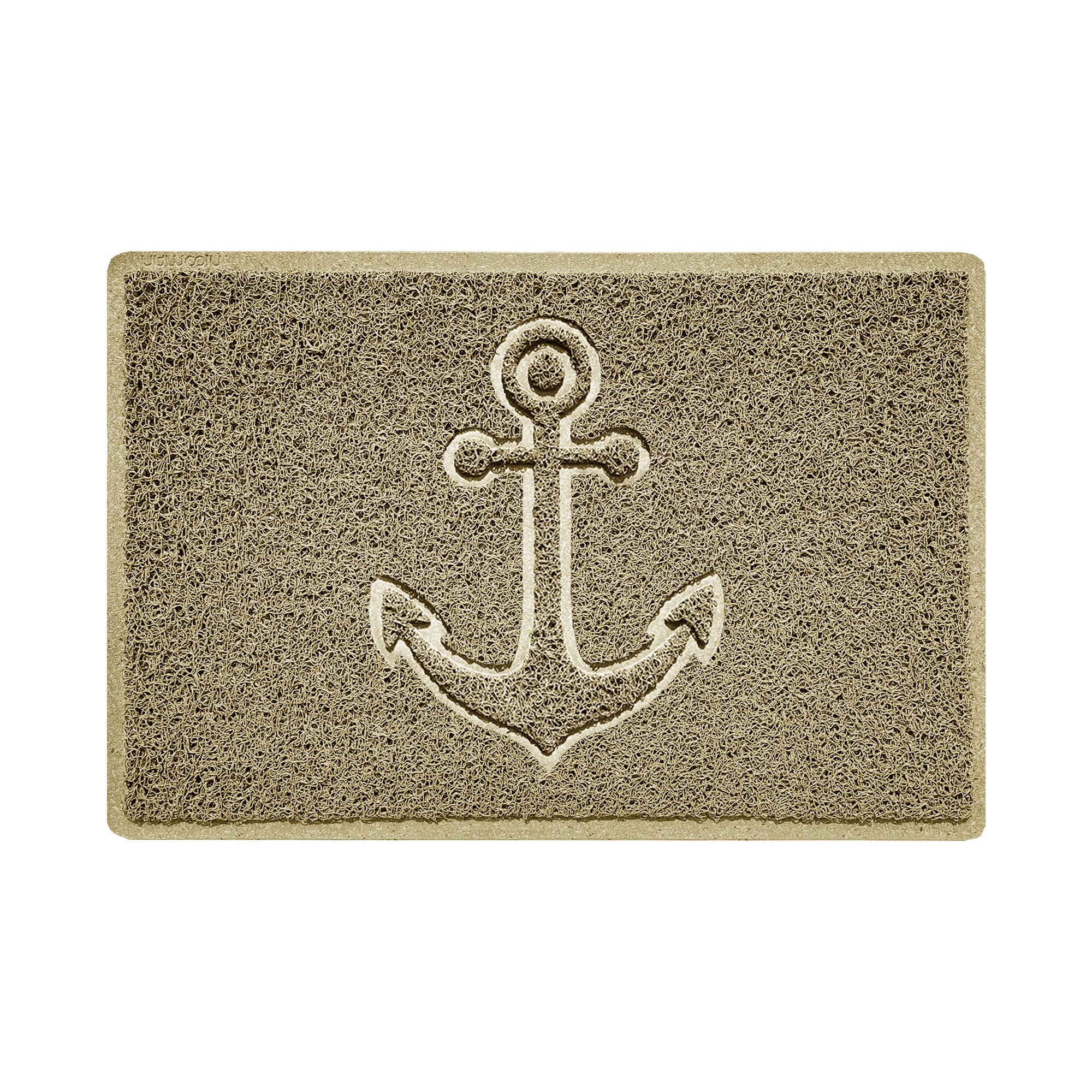 "Anchors Away" Grey Spaghetti Door Mat - Image 30