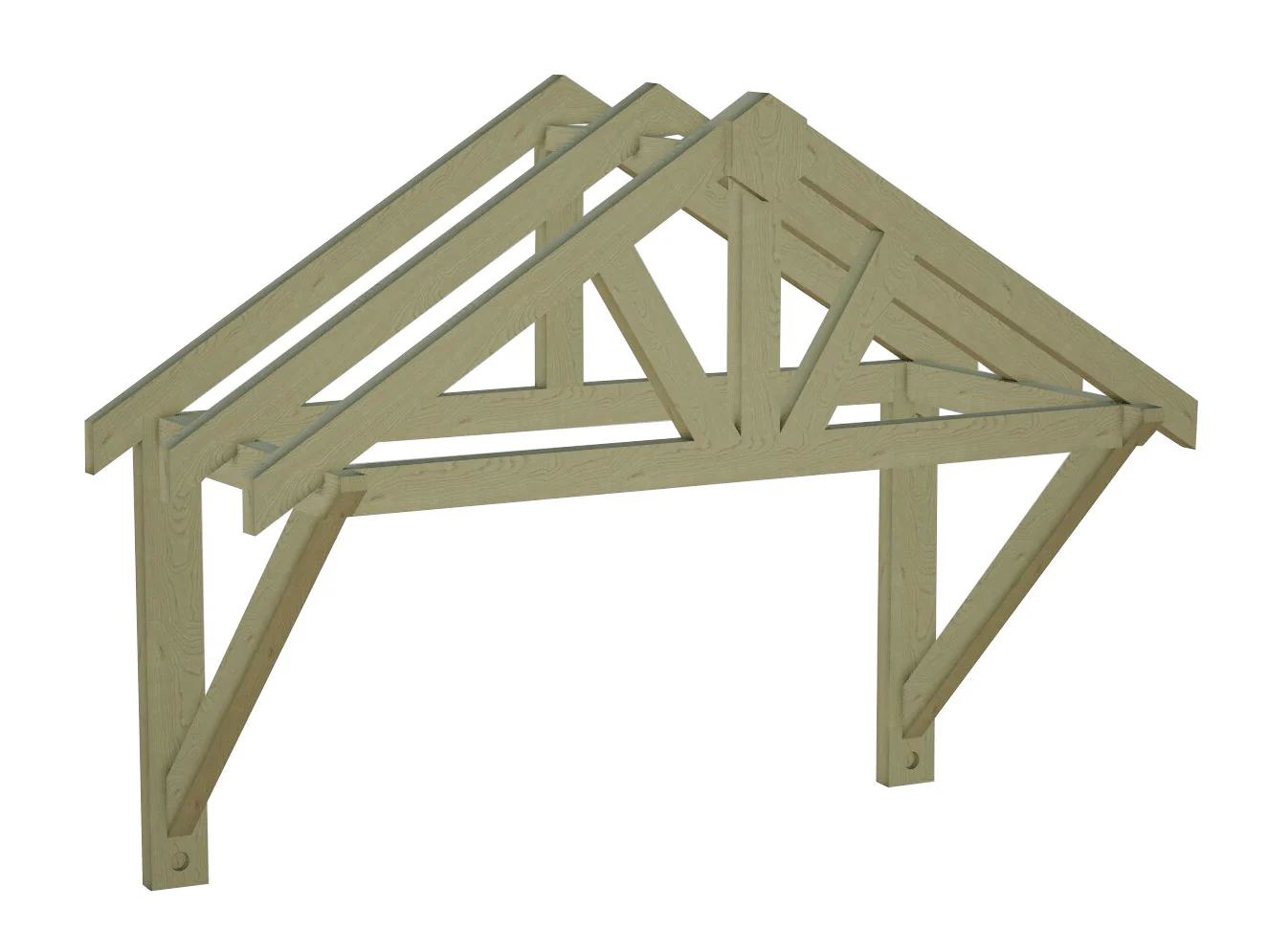Apex Roof Porch Canopy - Image 10