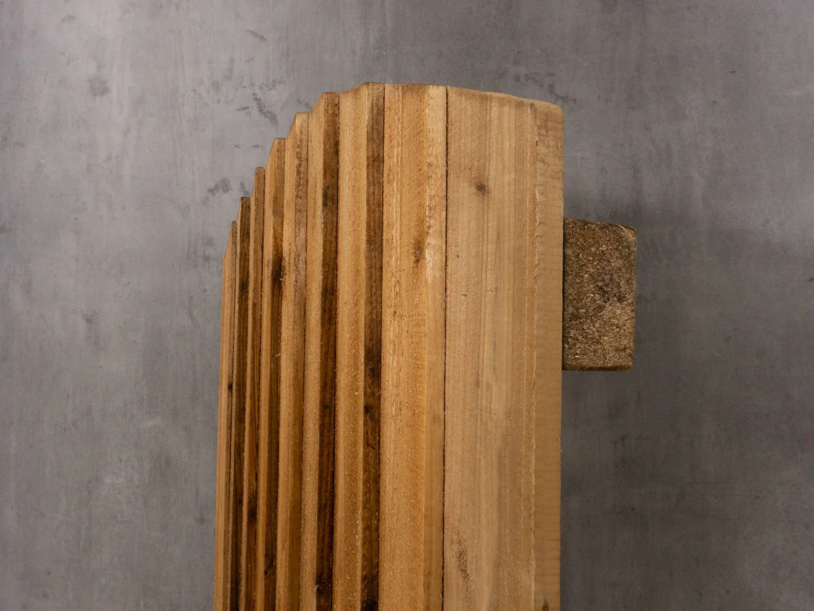 Arch Top Garden and Side Gate (v3) - 180cm Height - Brown Finish - Image 2