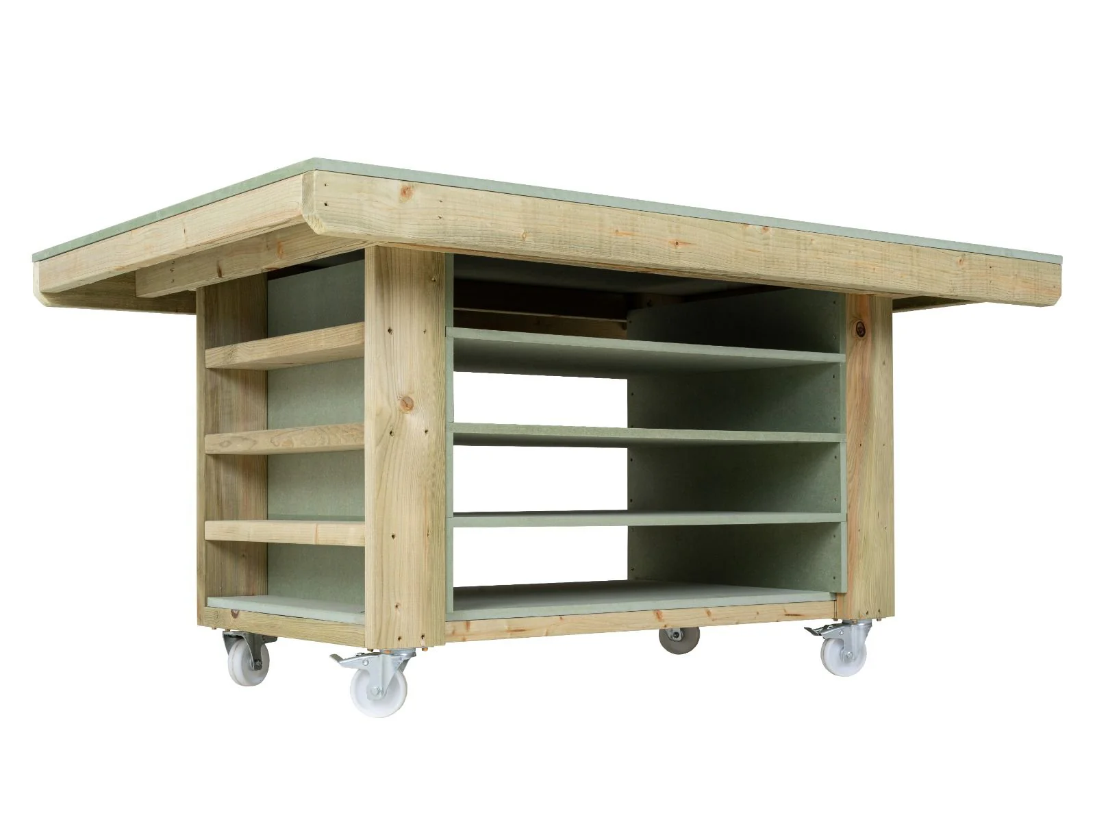 Art/craft table, project workbench with storage V.1. - Image 6
