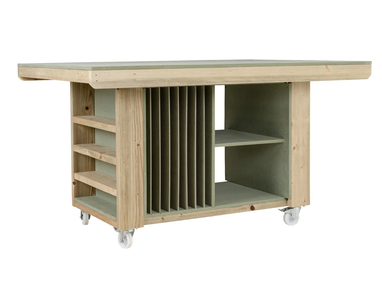 Art/craft table, project workbench with storage V.3. - Image 5