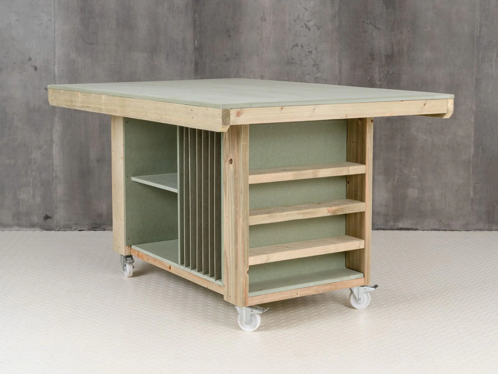 Art/craft table, project workbench with storage V.3. - Image 8