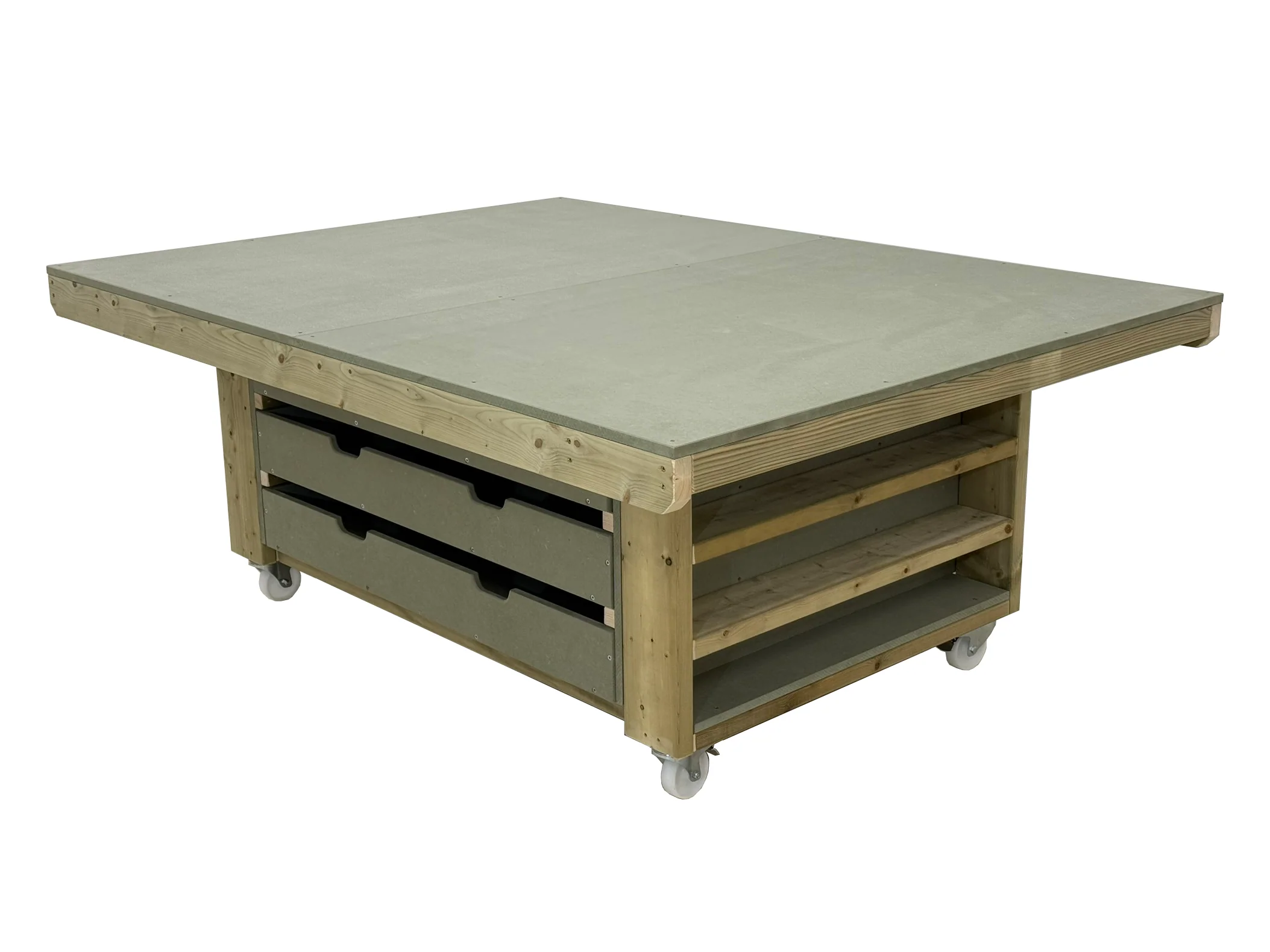 Art/craft table, project workbench with storage V.4 - Image 4
