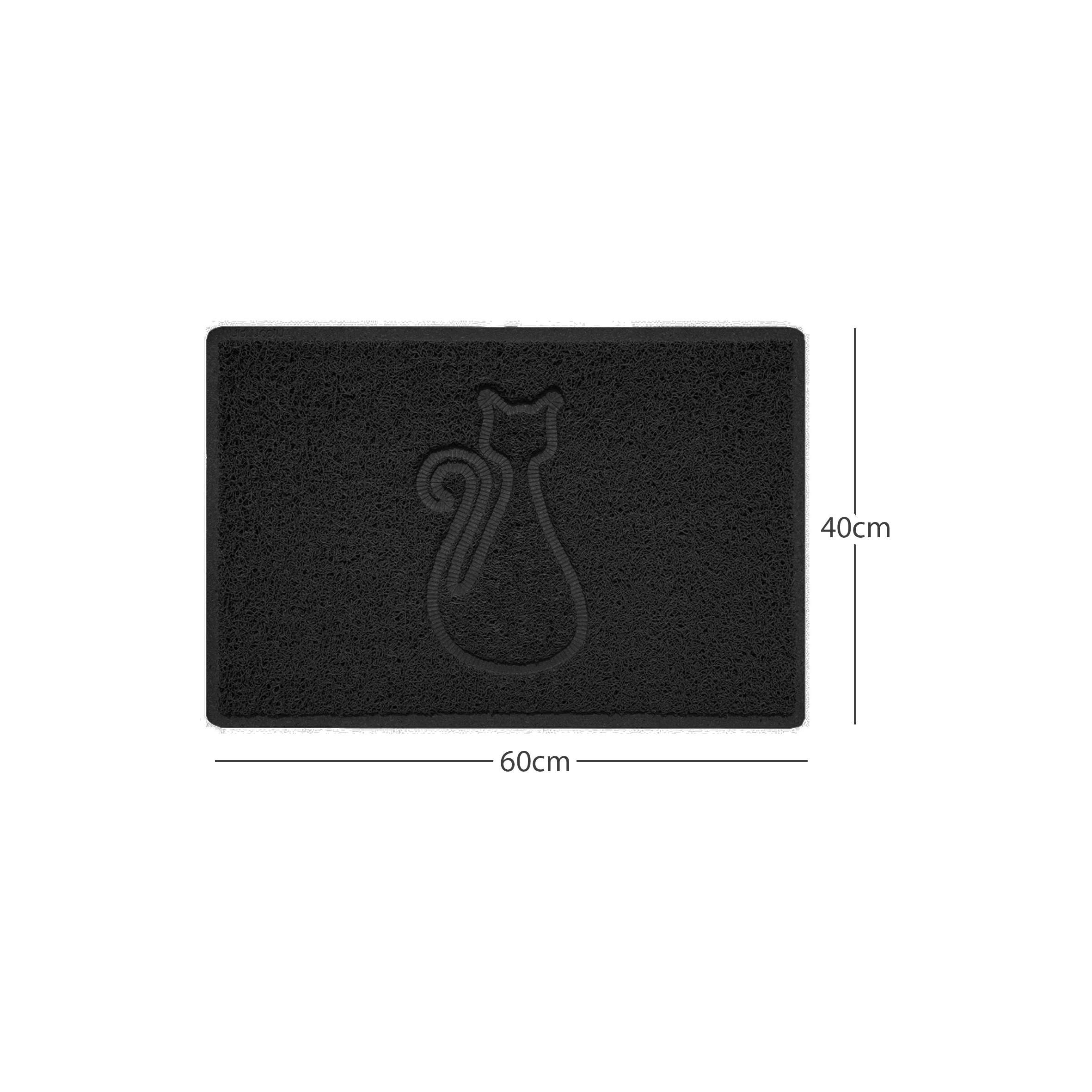 "Cat" Embossed Loofah Textured Spaghetti Door Mat - Image 10