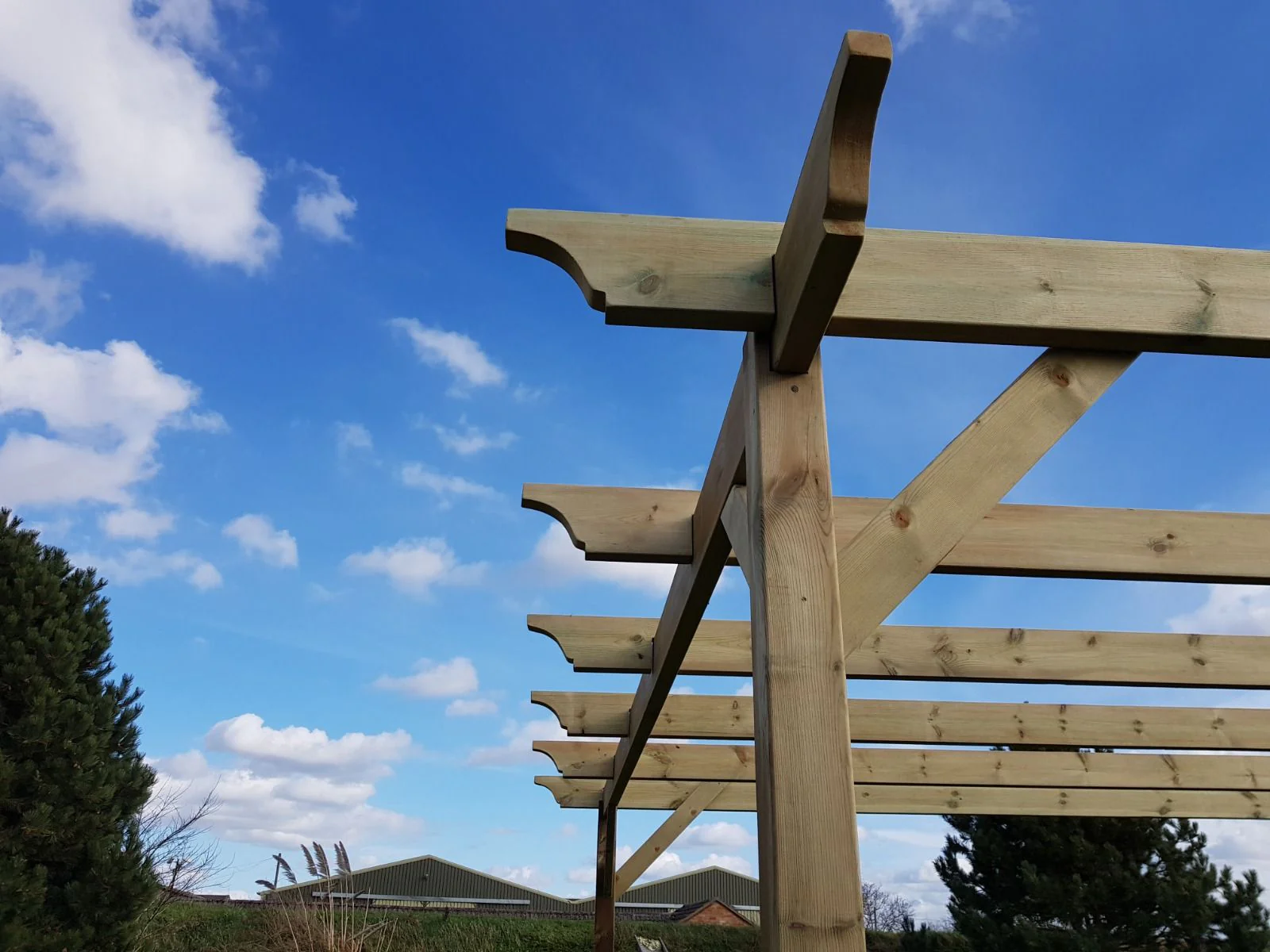 Champion Wooden Pergola and Decking Kit - Image 6