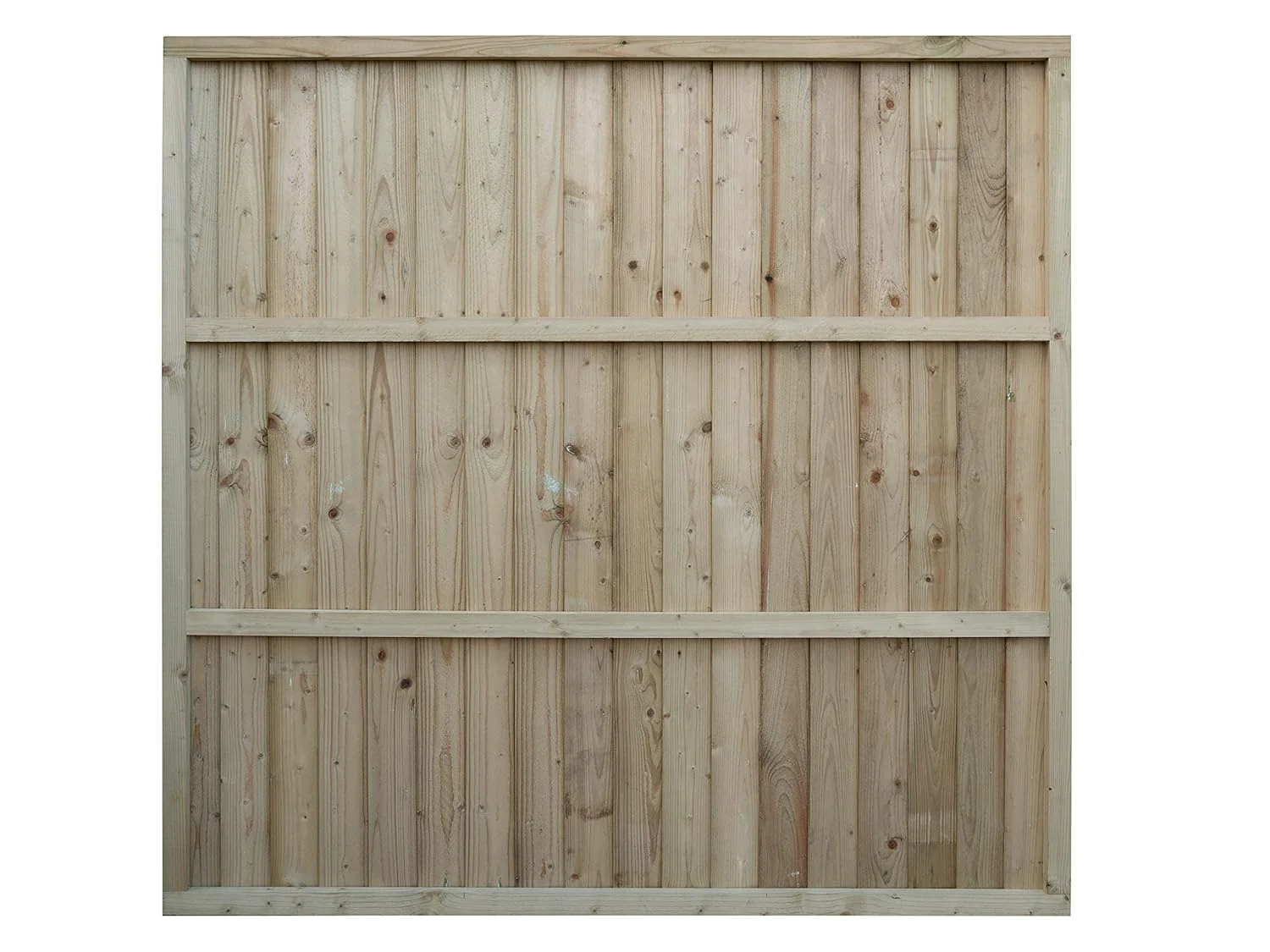 Closeboard / Feather Edge Fence Panel - Natural Finish - Image 10