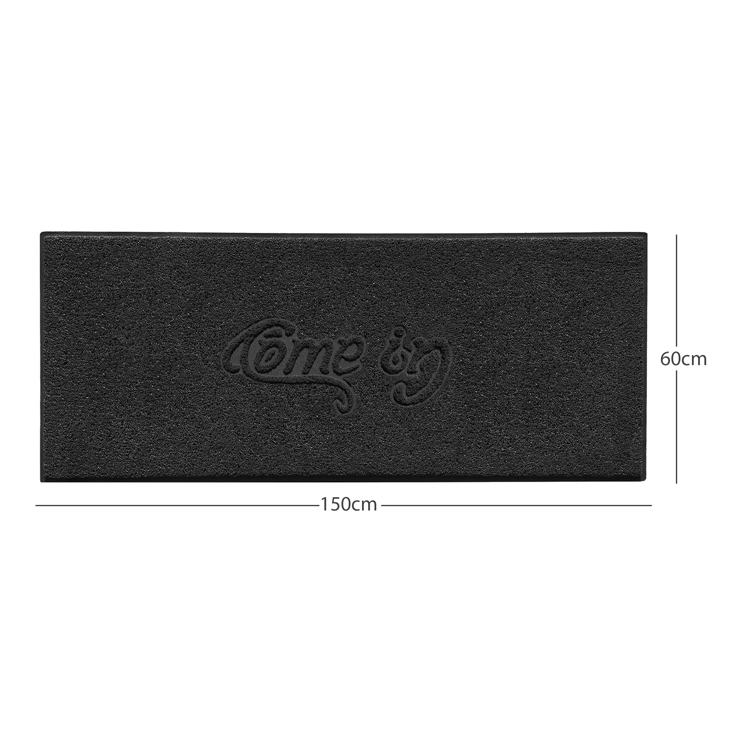 "Come In" Grey Spaghetti Door Mat - Image 30