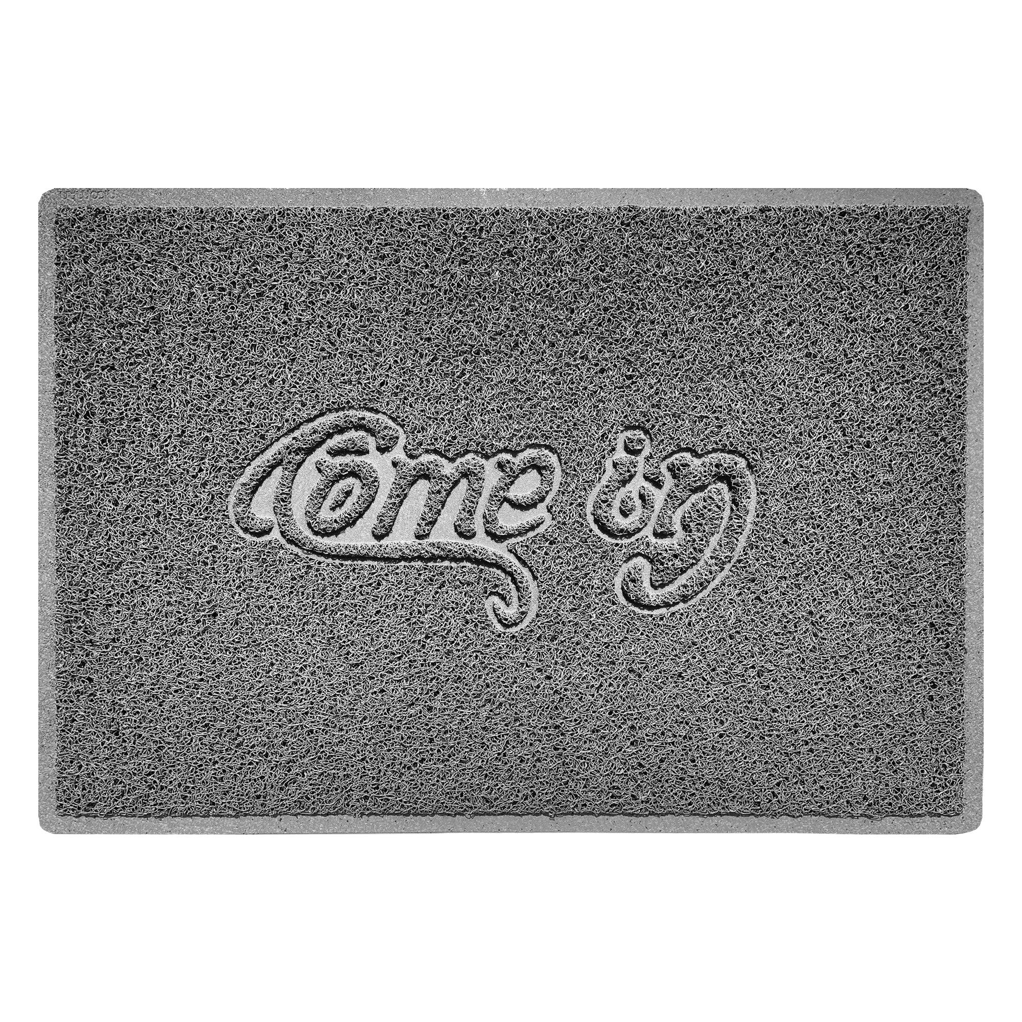 "Come In" Grey Spaghetti Door Mat - Image 5