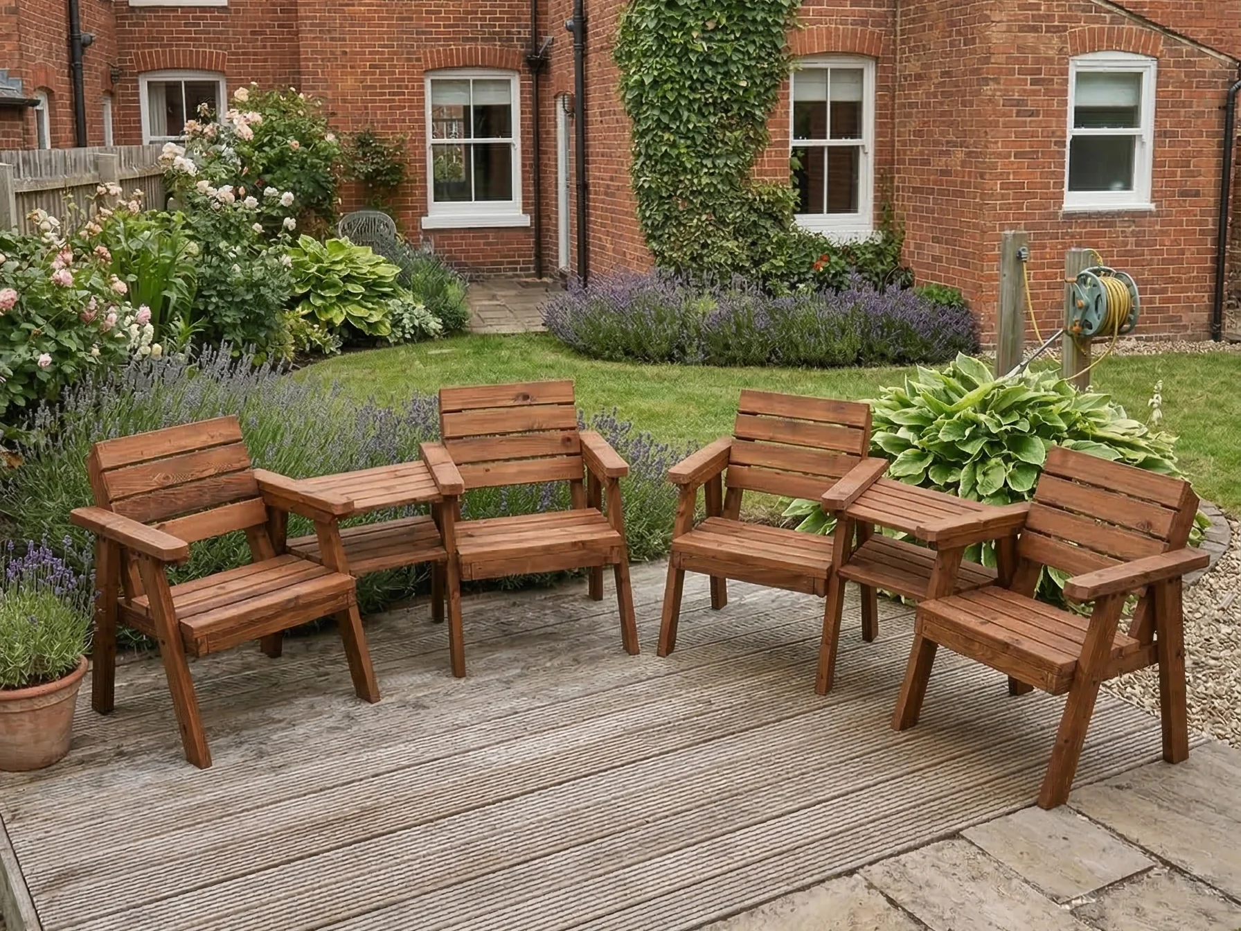 Consilium Heavy-Duty Twin Companion Garden Seat - Image 3