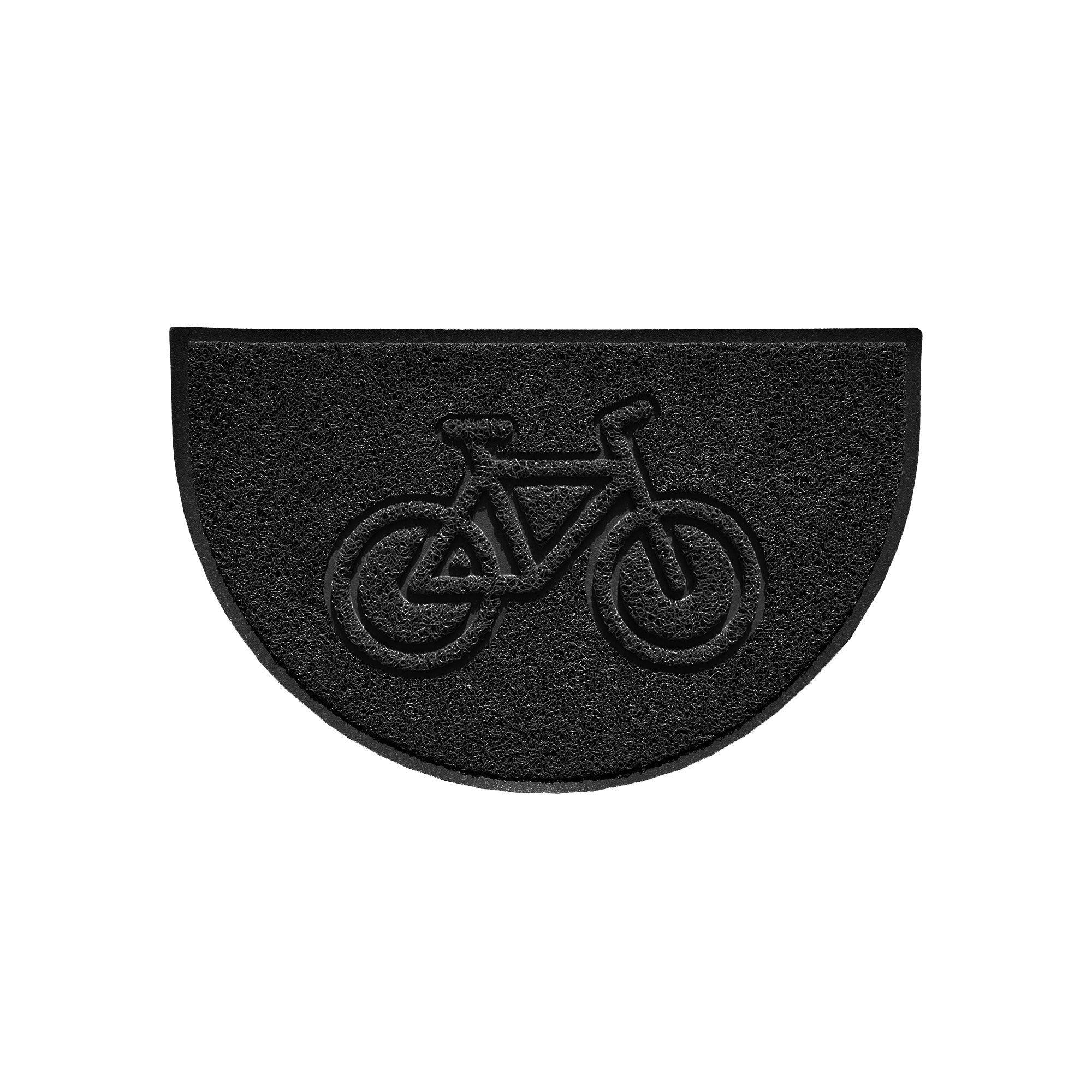 Cycle Embossed Halfmoon Spaghetti Indoor/Outdoor Doormat - Image 2