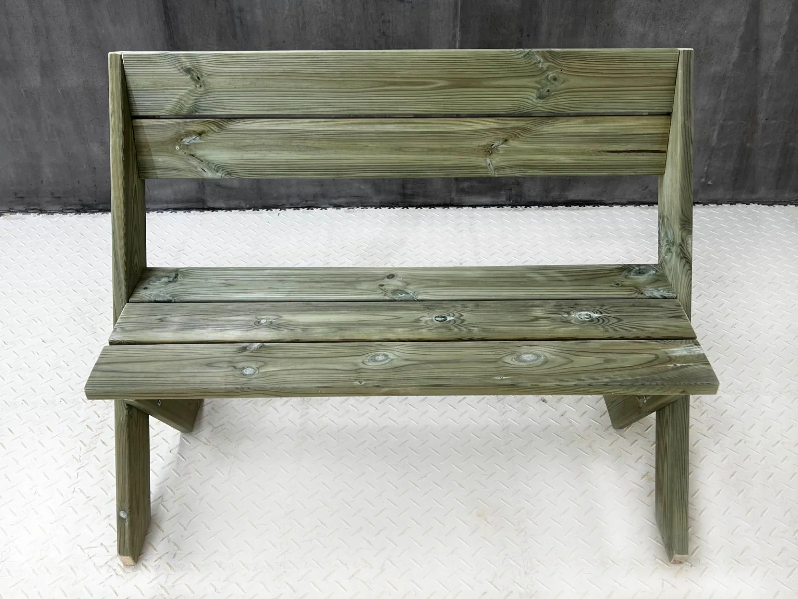 DeckFusion Wooden Garden Bench - Image 7