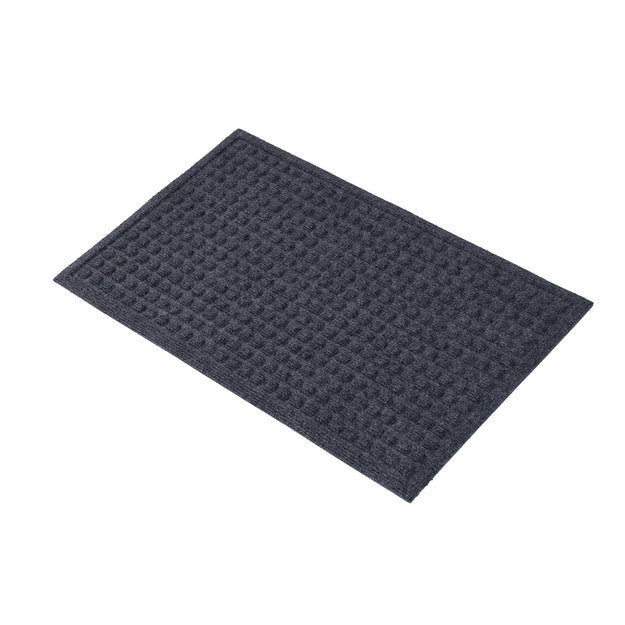 Eco Friendly Waffles Pattern Door Mat - Grey - Image 2