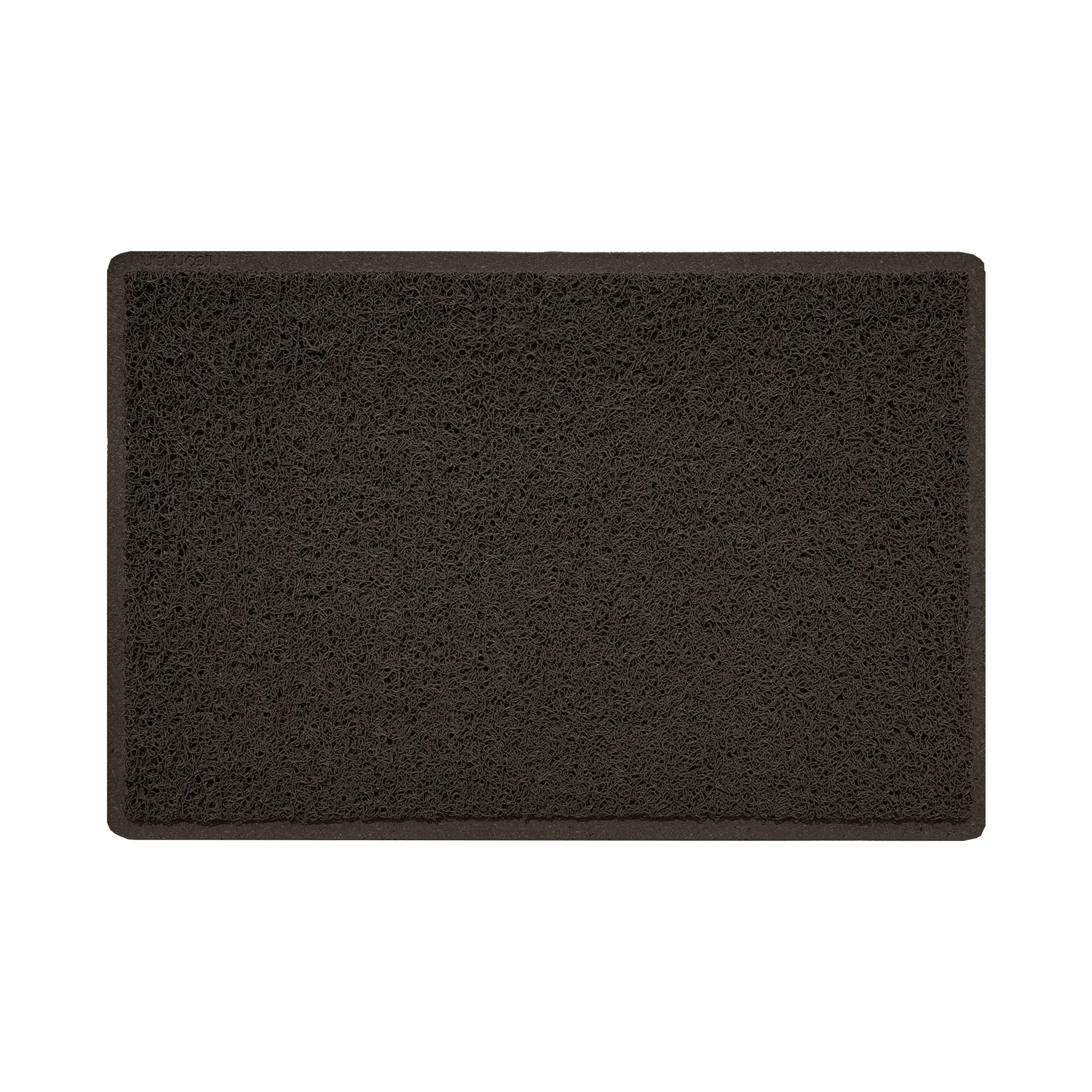 Embossed Spaghetti Outdoor Doormat - Brown