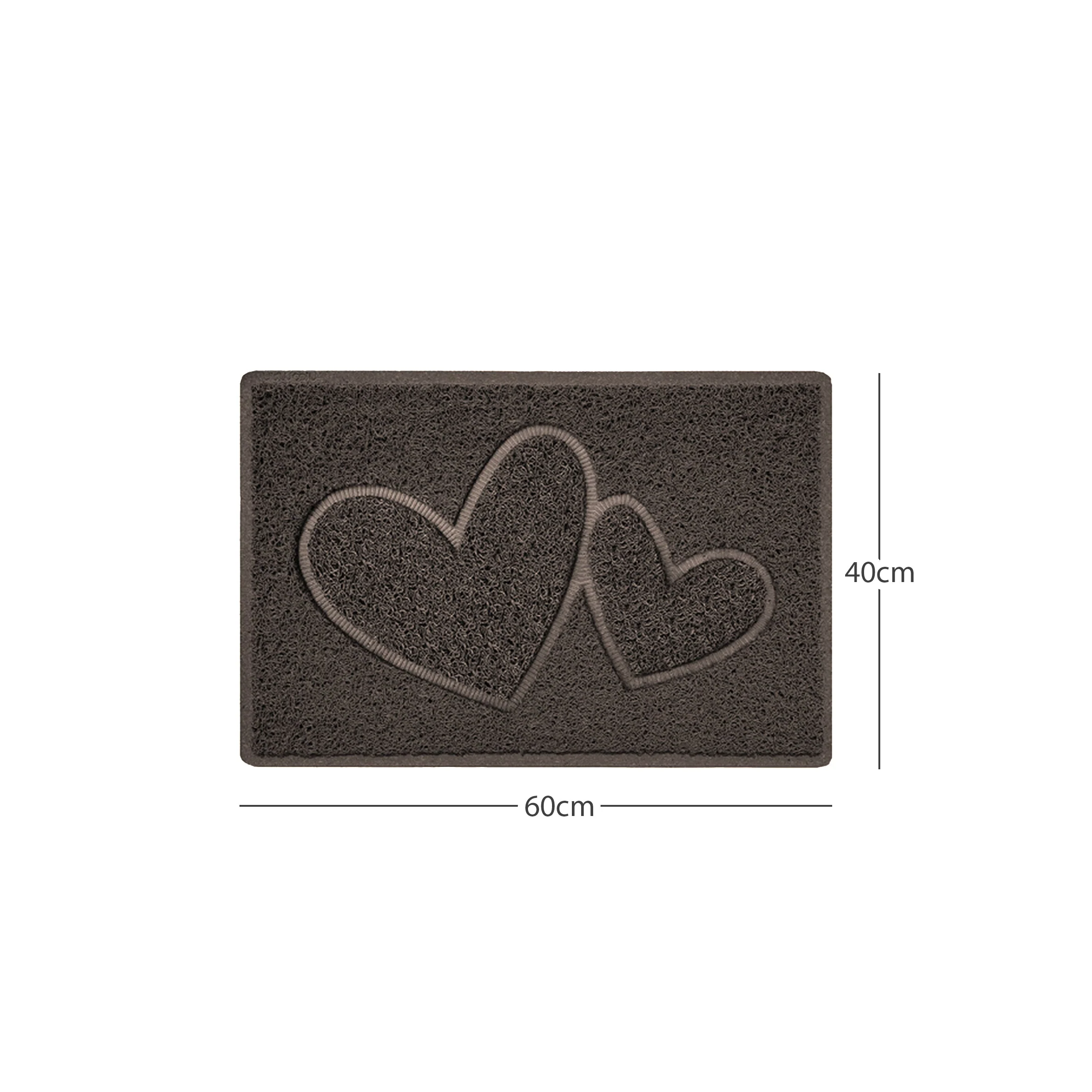 Embossed Spaghetti Outdoor Doormat - Brown - Image 14