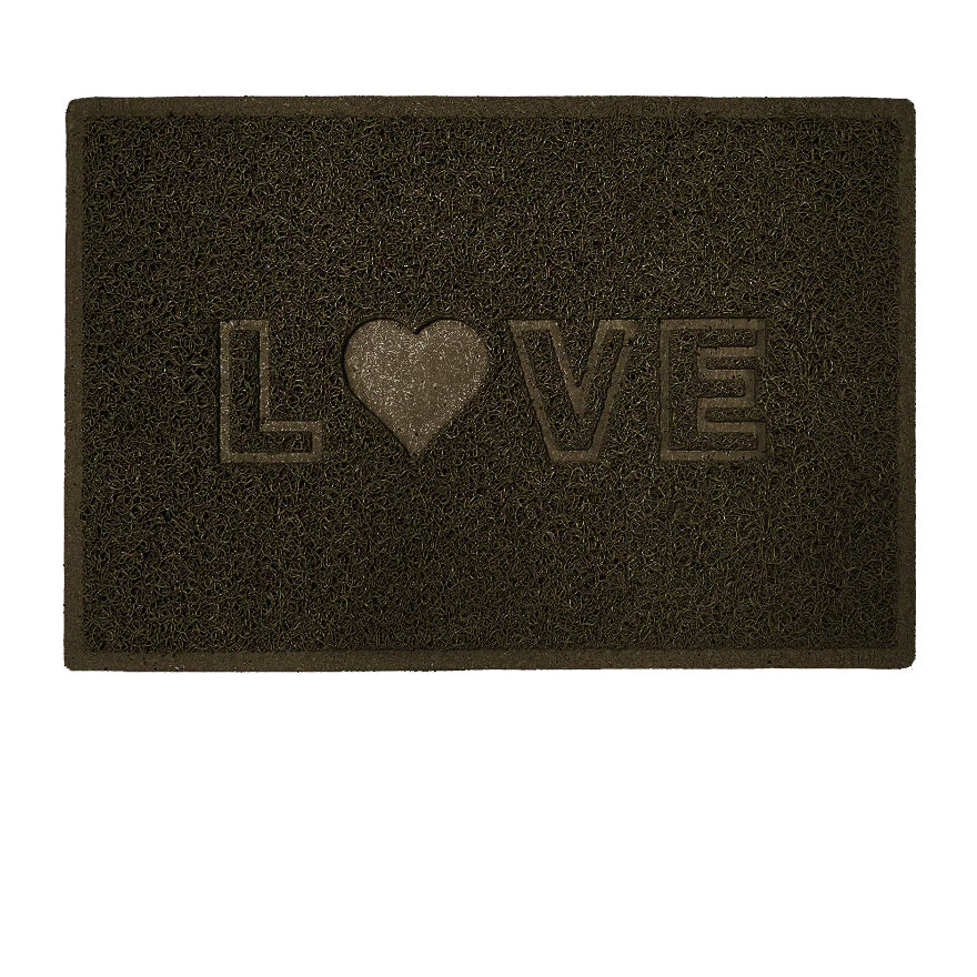 Embossed Spaghetti Outdoor Doormat - Brown - Image 15