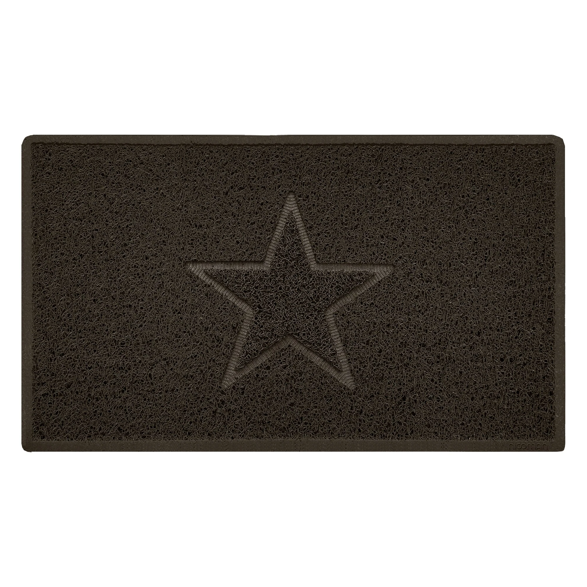 Embossed Spaghetti Outdoor Doormat - Brown - Image 18