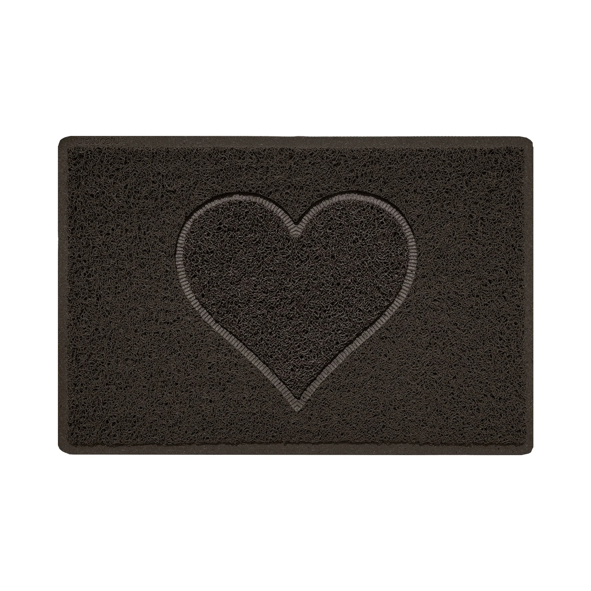 Embossed Spaghetti Outdoor Doormat - Brown - Image 2