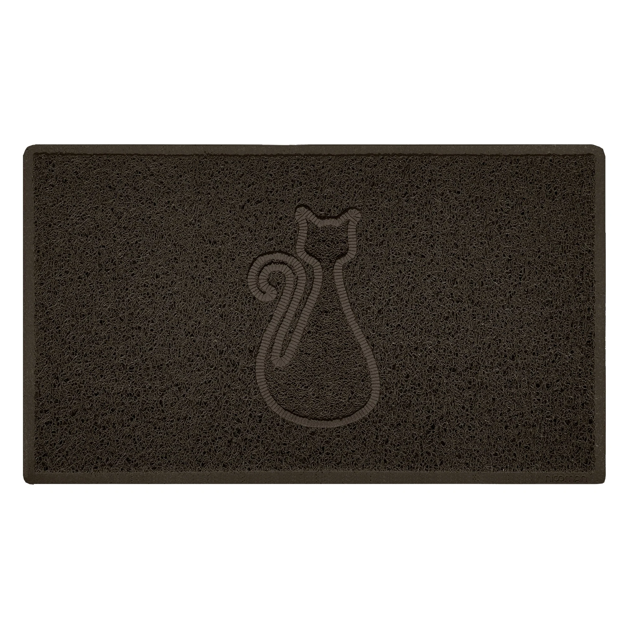 Embossed Spaghetti Outdoor Doormat - Brown - Image 20