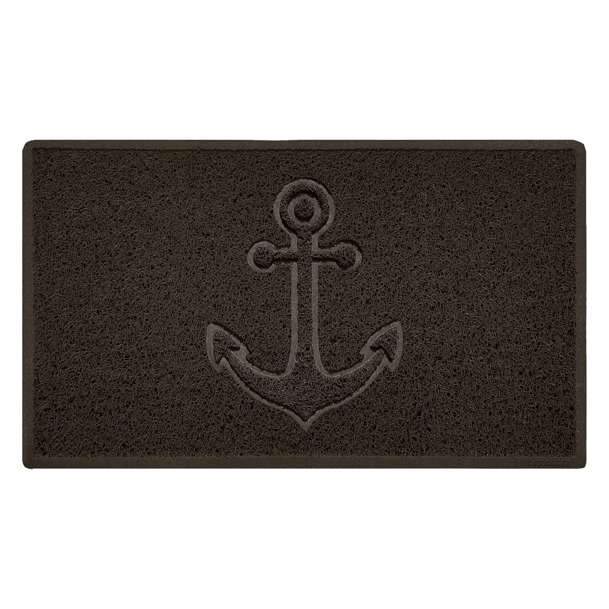 Embossed Spaghetti Outdoor Doormat - Brown - Image 22