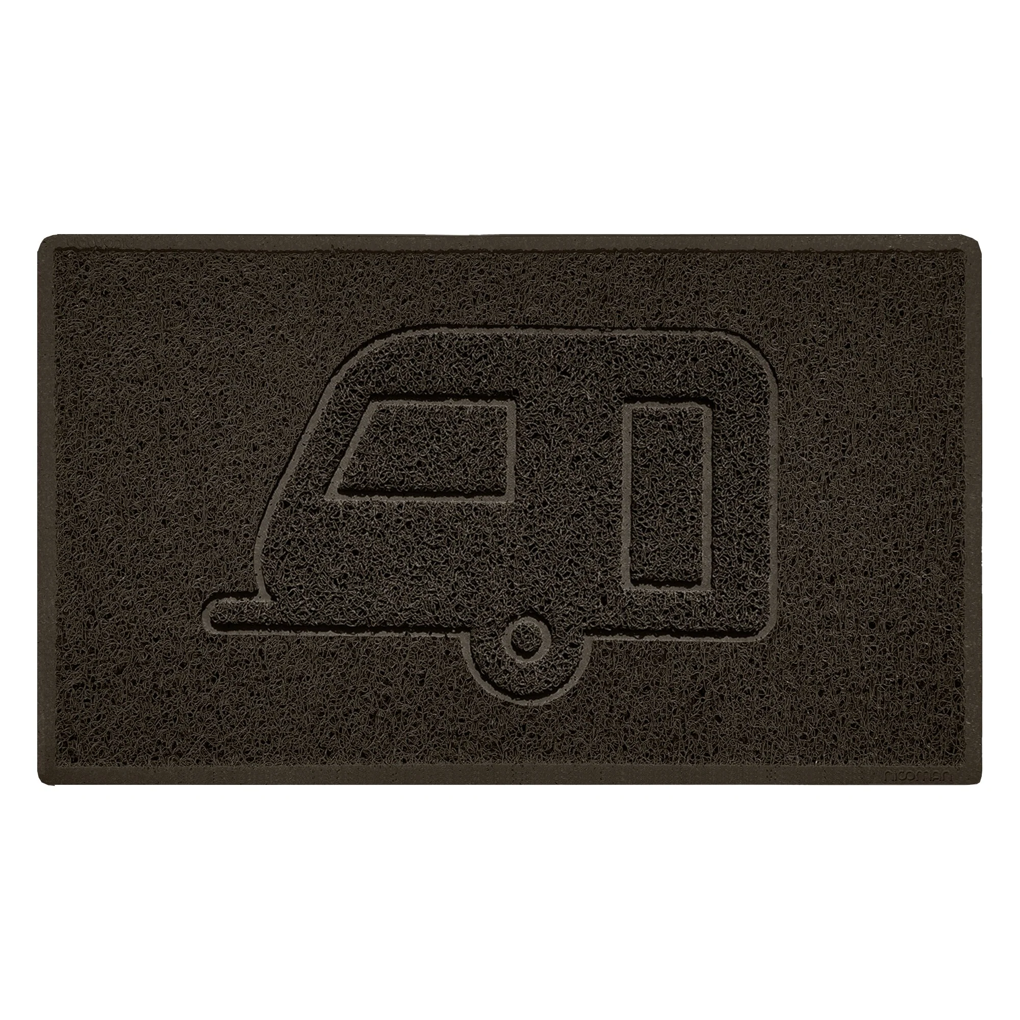 Embossed Spaghetti Outdoor Doormat - Brown - Image 23